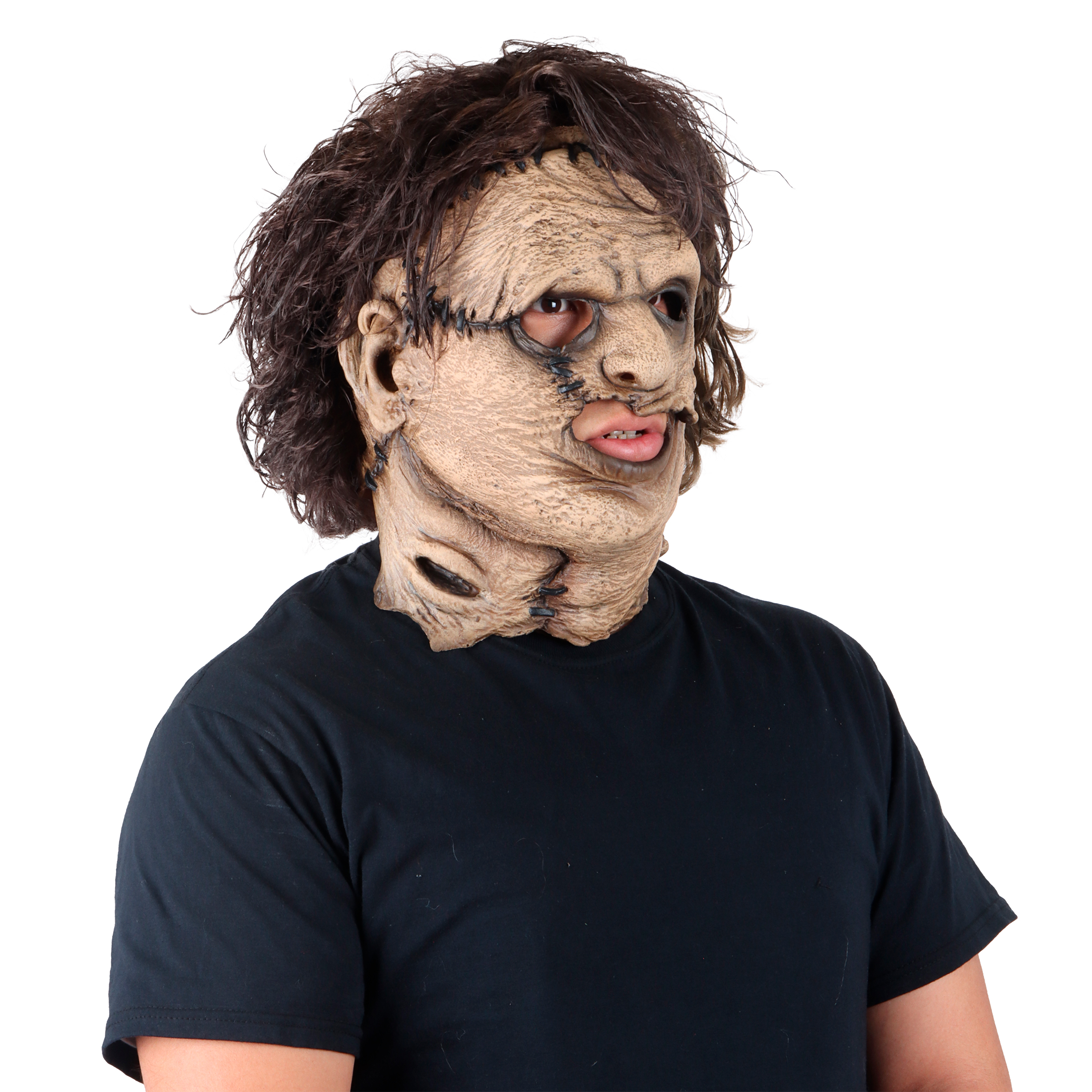 Máscara De Leatherface 2003 Oficial Texas Chainsaw Massacre, Disfraz Halloween. 