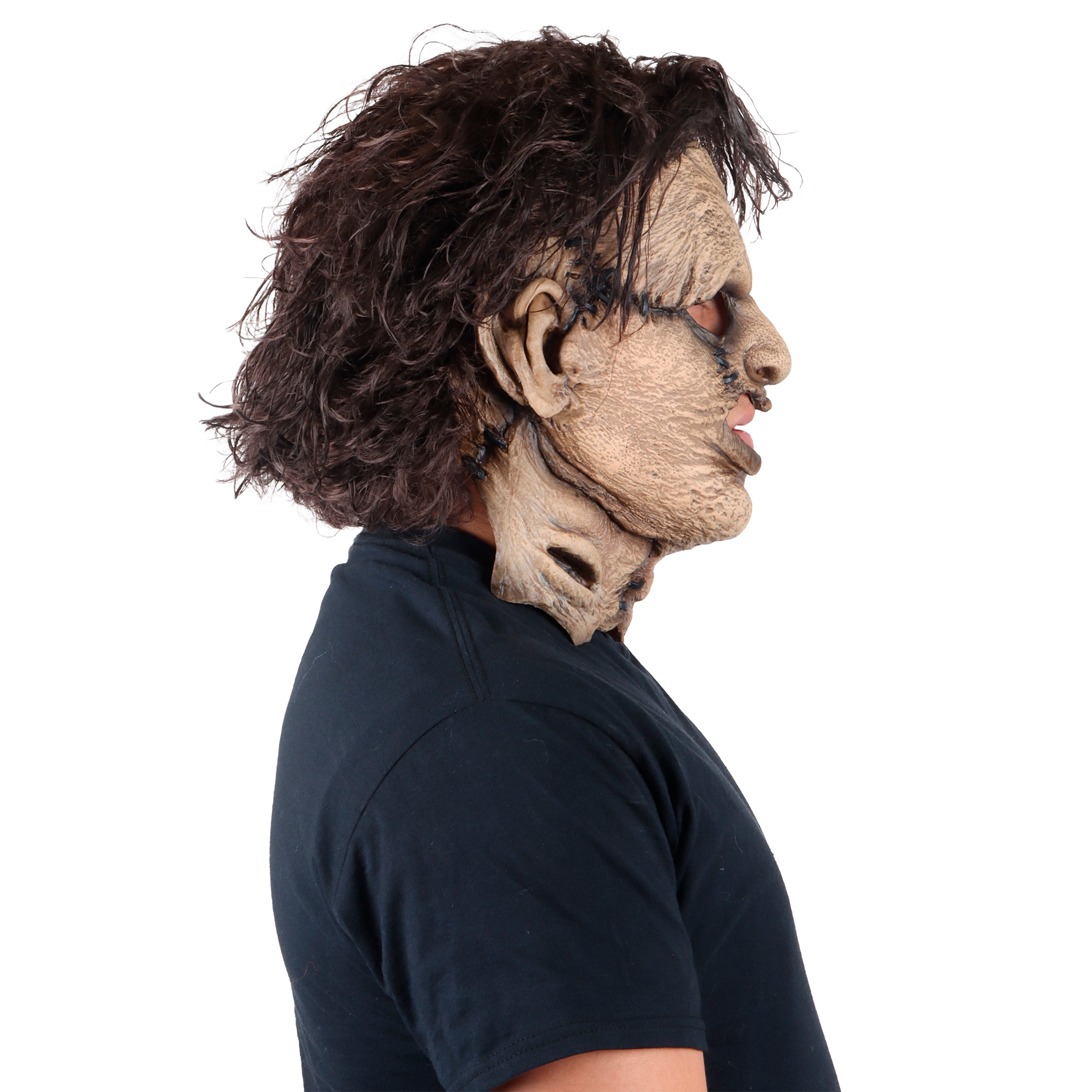 Máscara De Leatherface 2003 Oficial Texas Chainsaw Massacre, Disfraz Halloween. 
