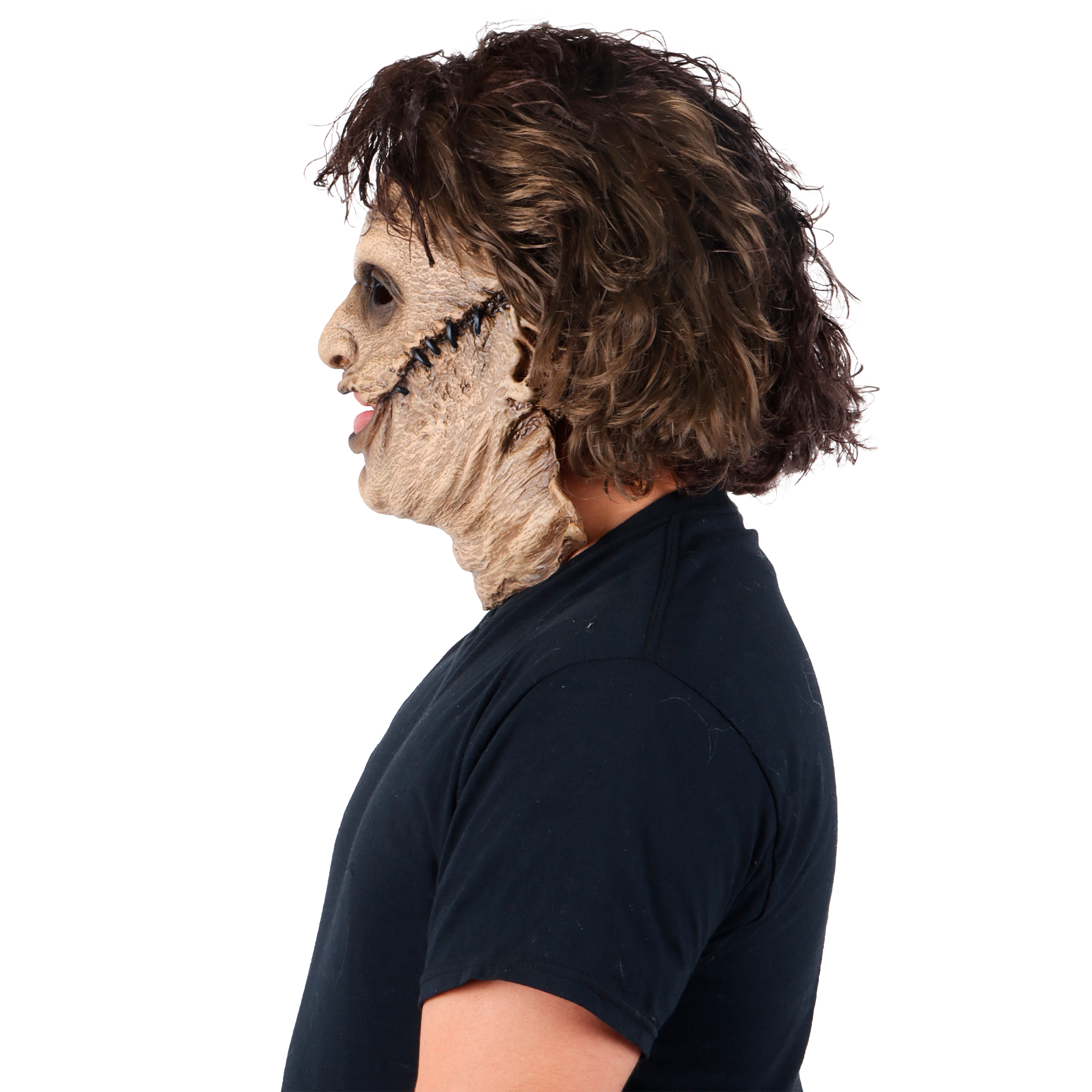 Máscara De Leatherface 2003 Oficial Texas Chainsaw Massacre, Disfraz Halloween. 