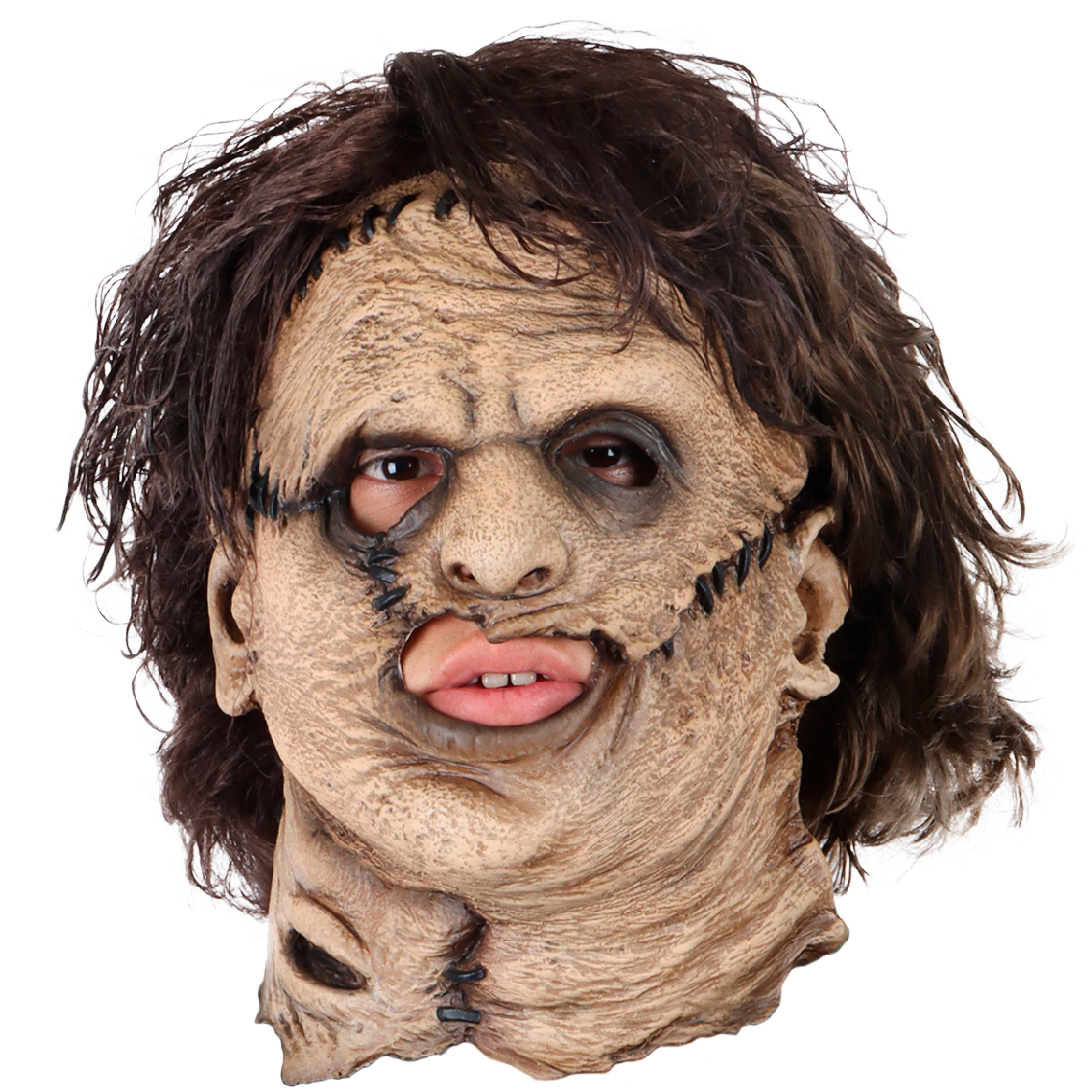 Máscara De Leatherface 2003 Oficial Texas Chainsaw Massacre, Disfraz Halloween. 