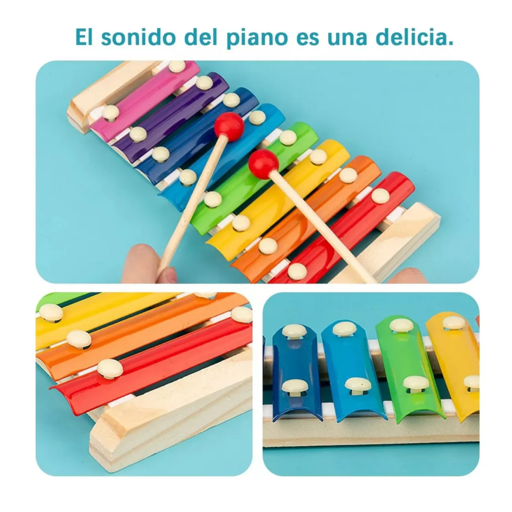 Paquete Didáctico Infantil Estimulación Temprana 5 Piezas