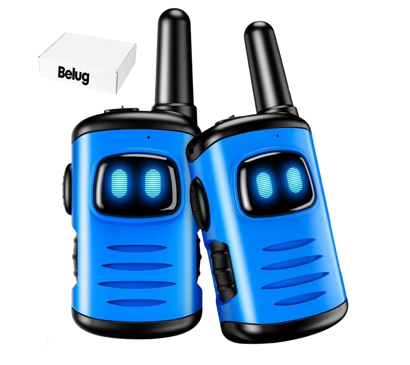 Walkie Talkie Para Niños 2 Unidades – 22 Canales, Pantalla LCD, Alcance 3 Km, VOX Y Recargable
