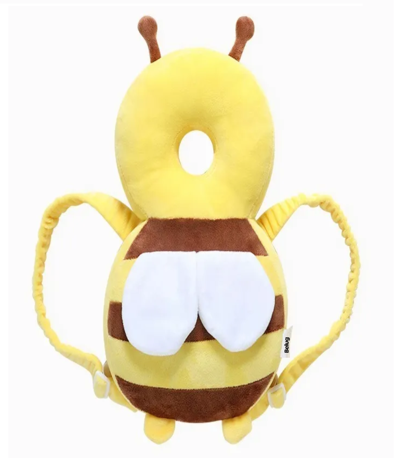 Almohada Antigolpes Protector Cabeza Abeja Amarillo