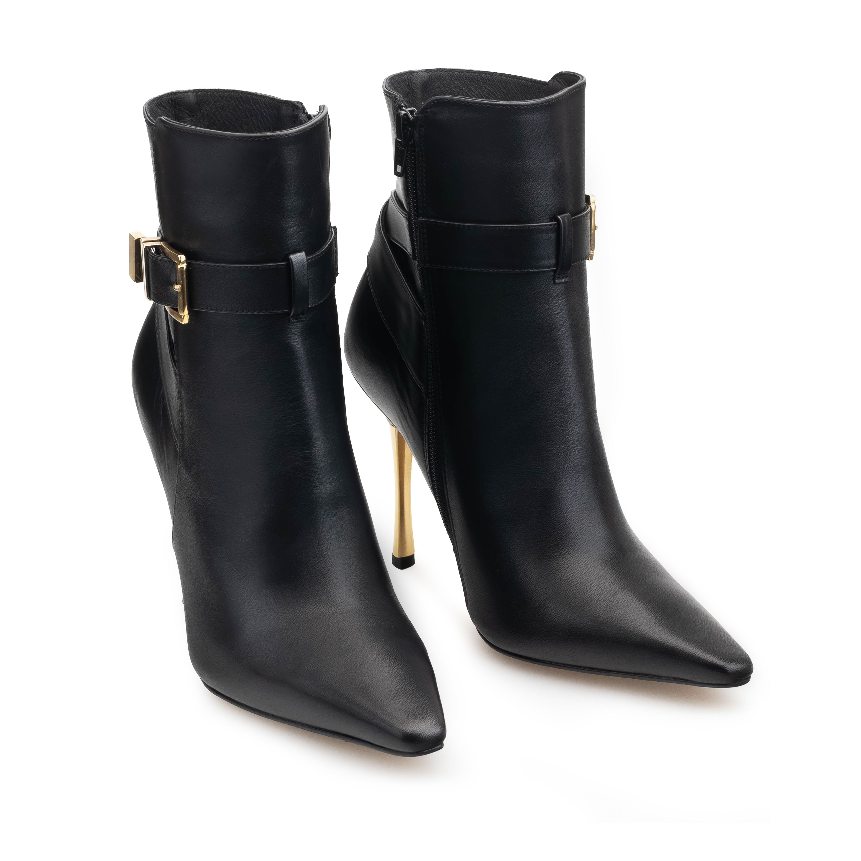 Botines Para Mujer Elegantes Botas Piel Davenia Mod.Cristina