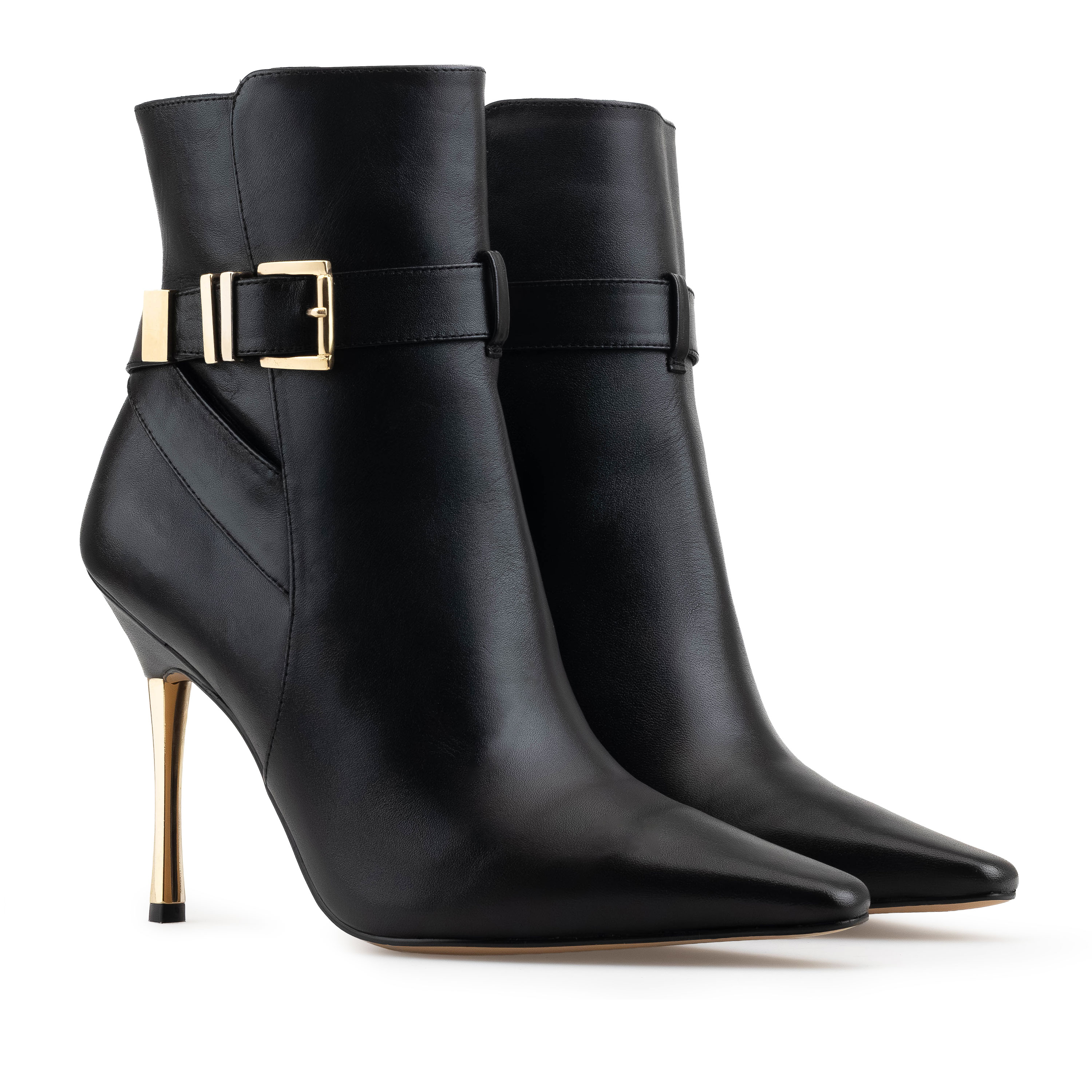 Botines Para Mujer Elegantes Botas Piel Davenia Mod.Cristina