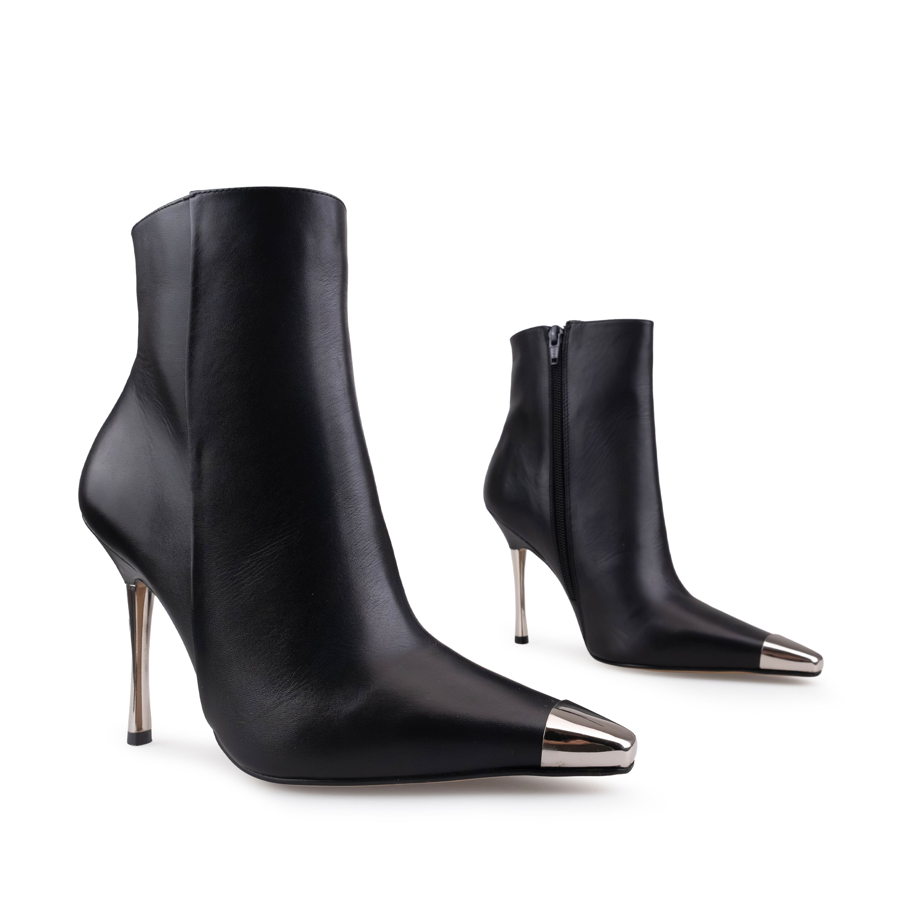 Botines Para Mujer Elegantes Botas Piel Davenia Mod. Lorena