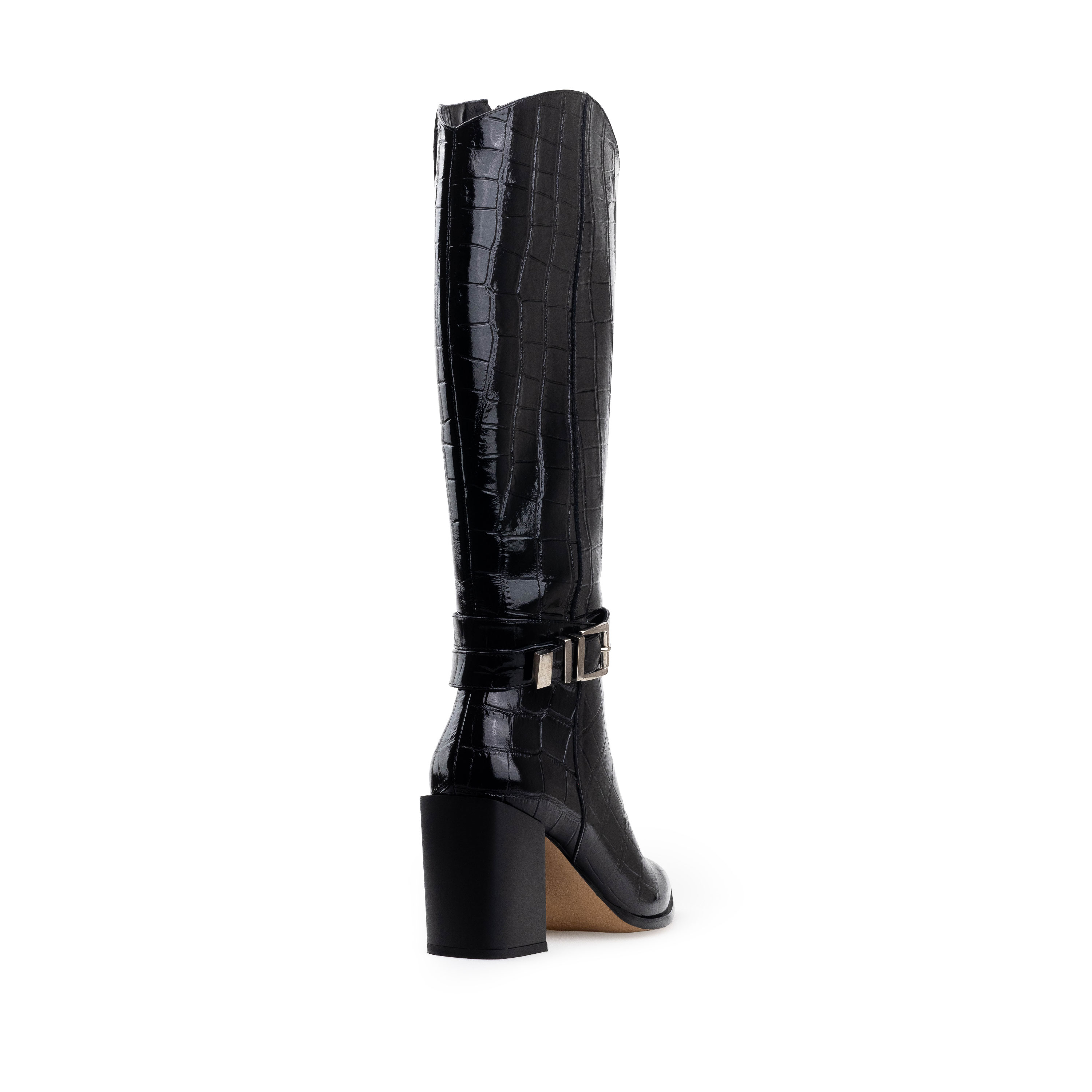 Bota De Piel Alta Para Mujer Davenia Mod. Grecia