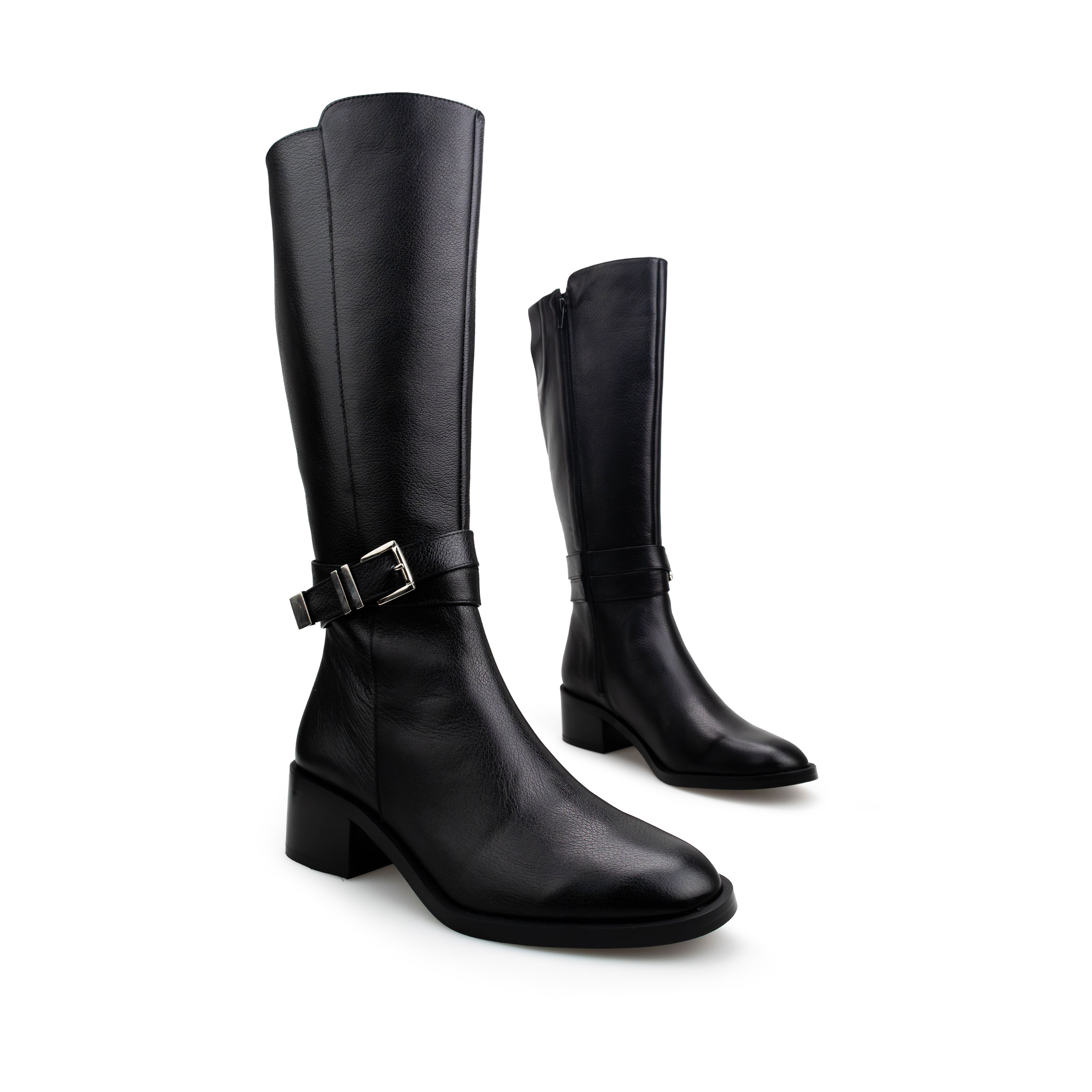 Botas Altas De Piel Para Dama Davenia Mod.Beatriz