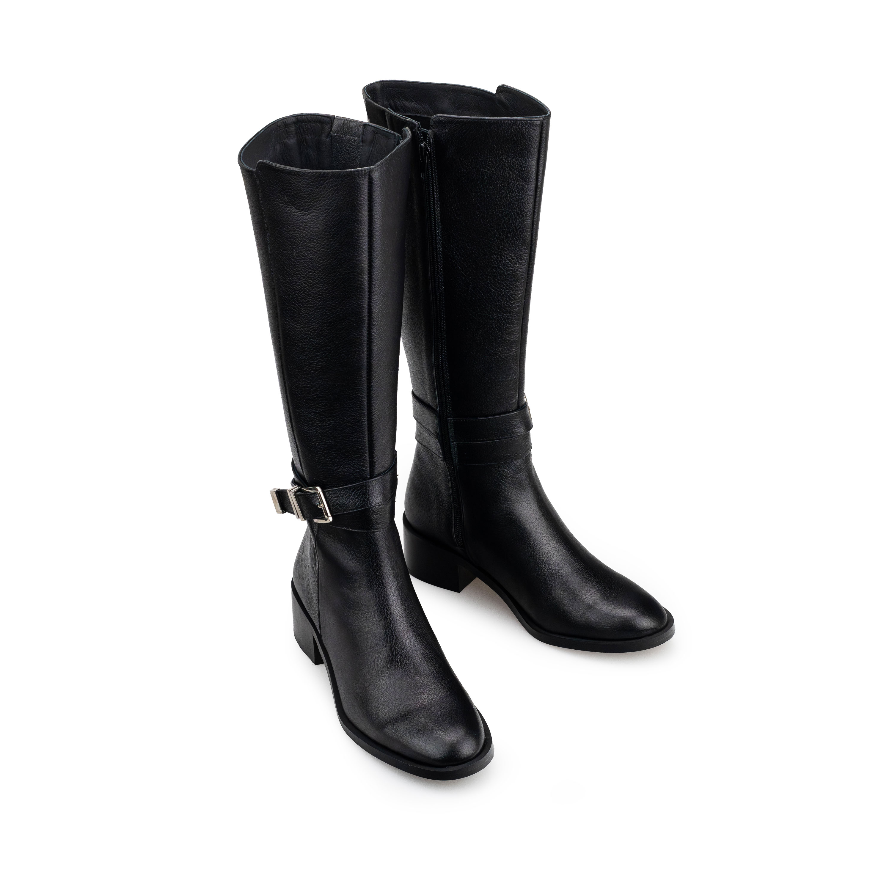 Botas Altas De Piel Para Dama Davenia Mod.Beatriz