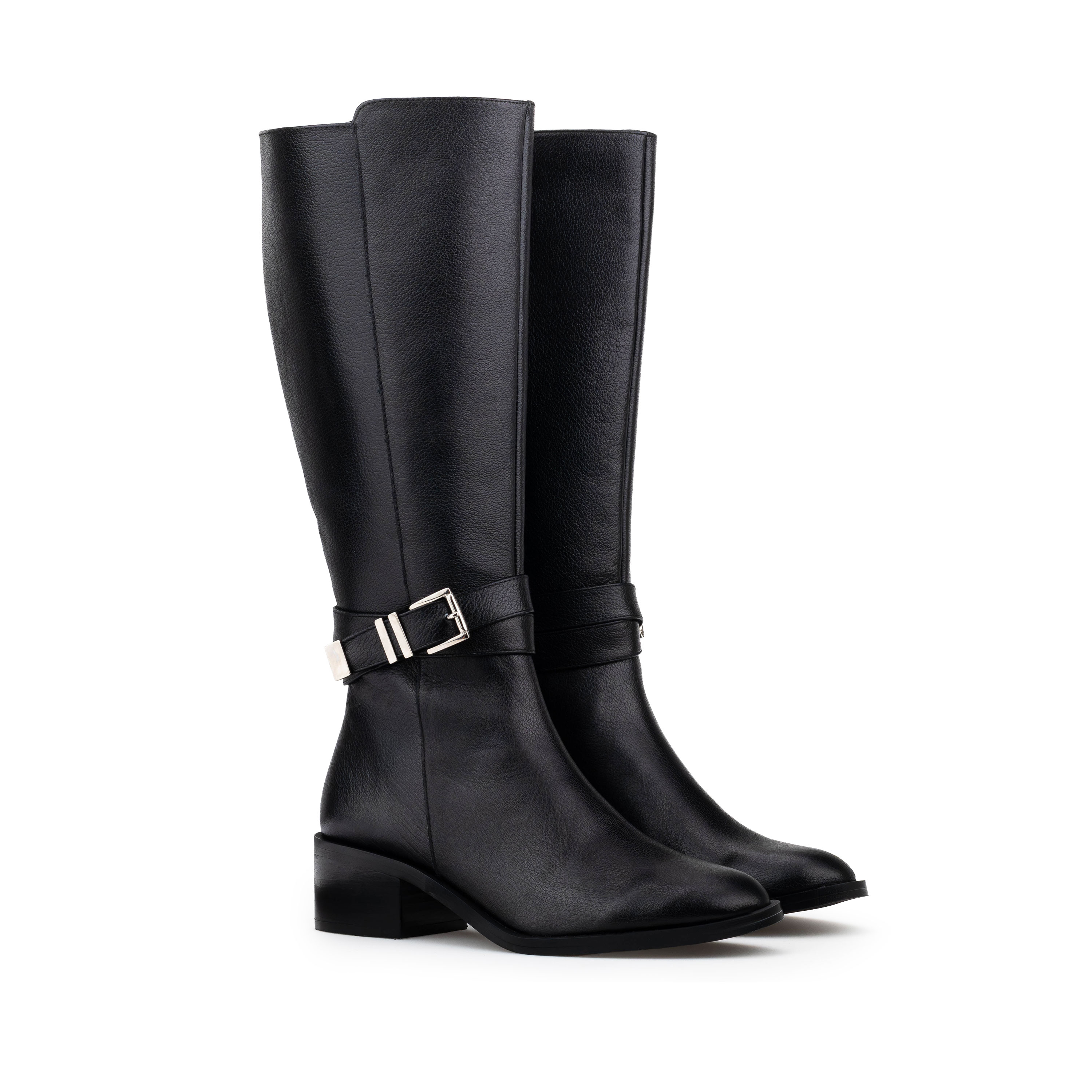 Botas Altas De Piel Para Dama Davenia Mod.Beatriz