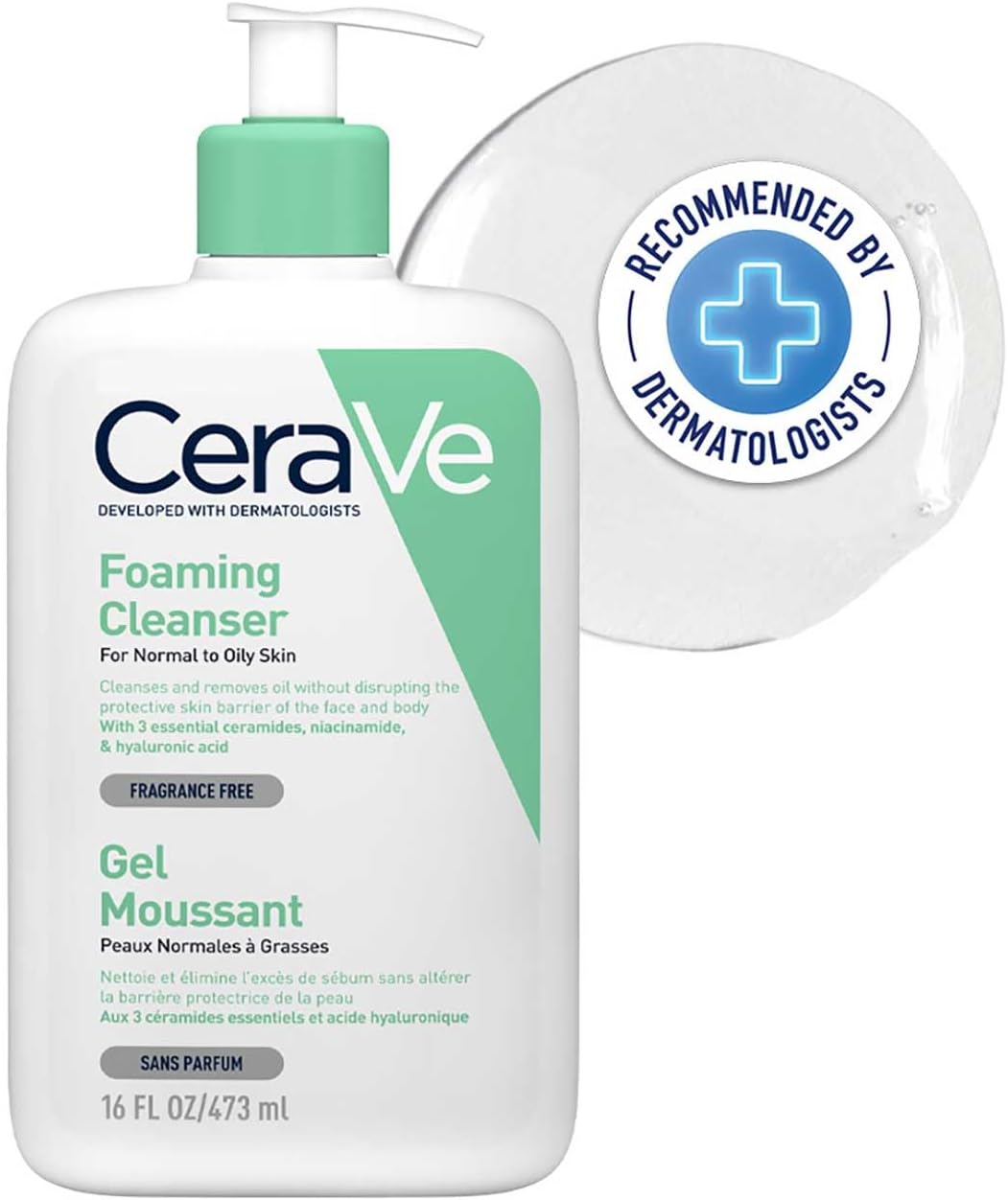 CeraVe Acne Foaming Cream Cleanser