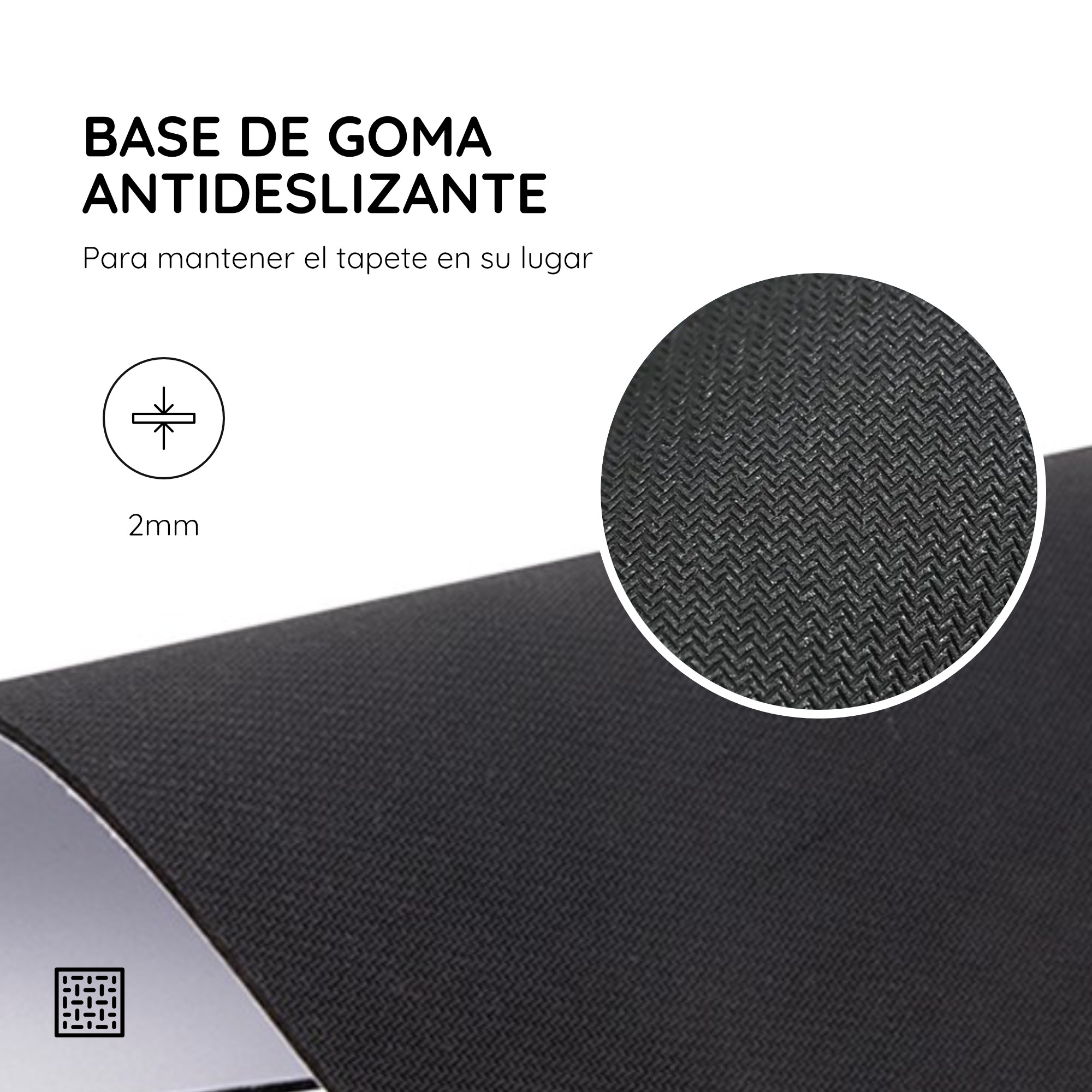 Mousepad Nubes de Colores 18×22 cm Tapete Antideslizante Alfombrilla para Mouse de Neopreno Moderno