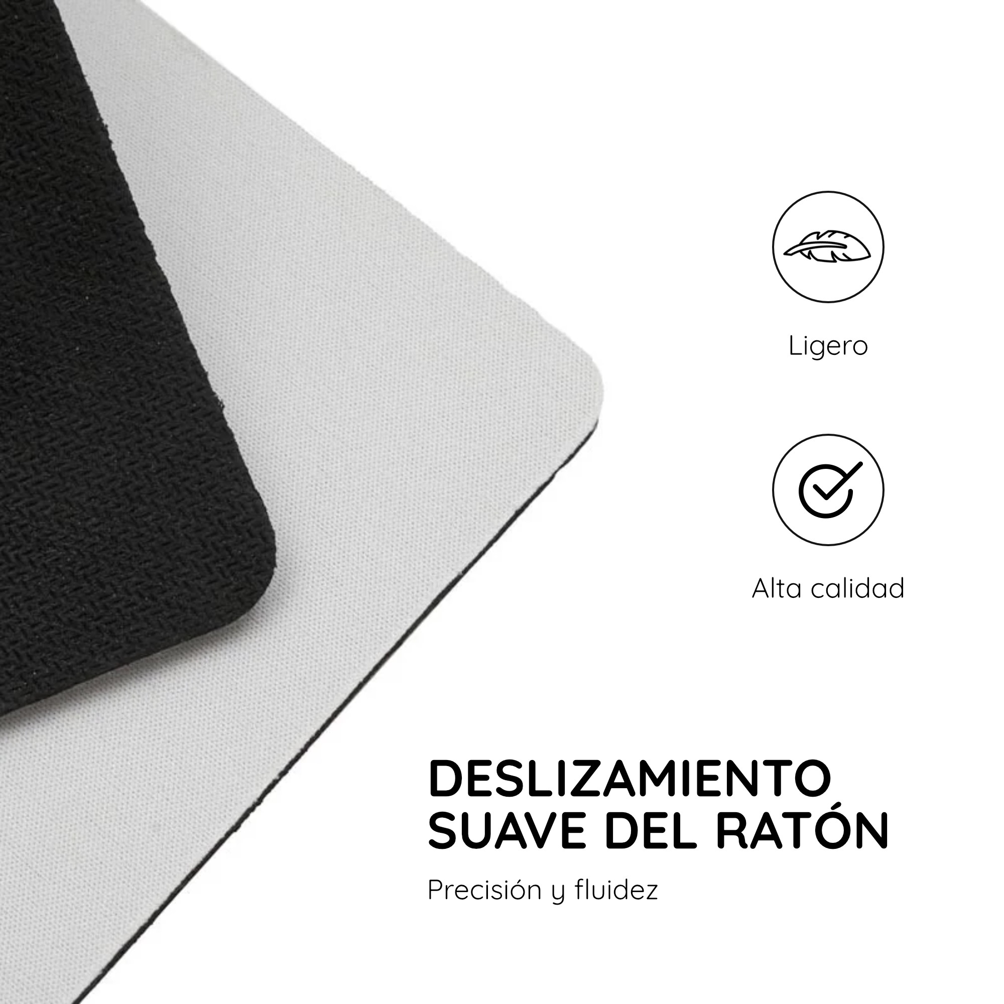 Mousepad  SAKURA ACUARELA 18×22 cm Tapete Antideslizante Alfombrilla para Mouse de Neopreno Moderno