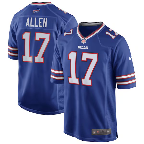 Jersey Original Nike Americano NFL Buffalo Bills #17 Allen