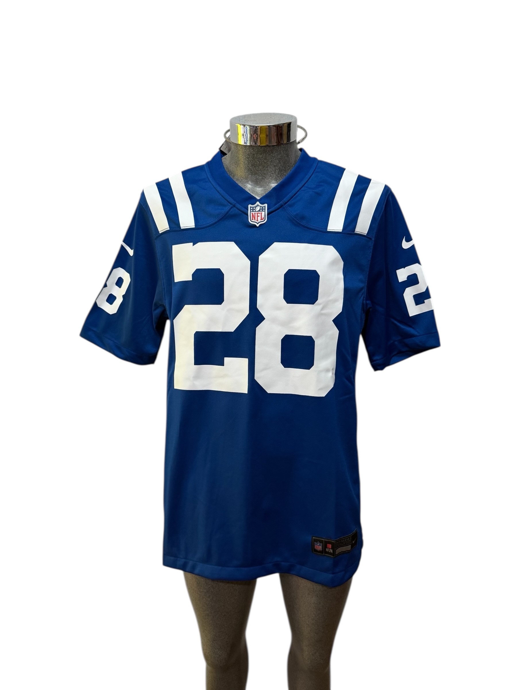 Jersey Original Nike Americano NFL Indianapolis Colts #28 Taylor