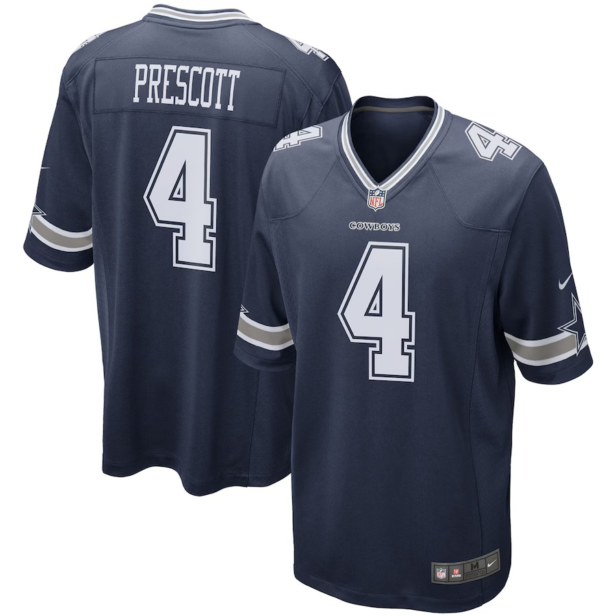Jersey Original Nike Americano NFL Dallas Cowboys Prescott #4 67NM