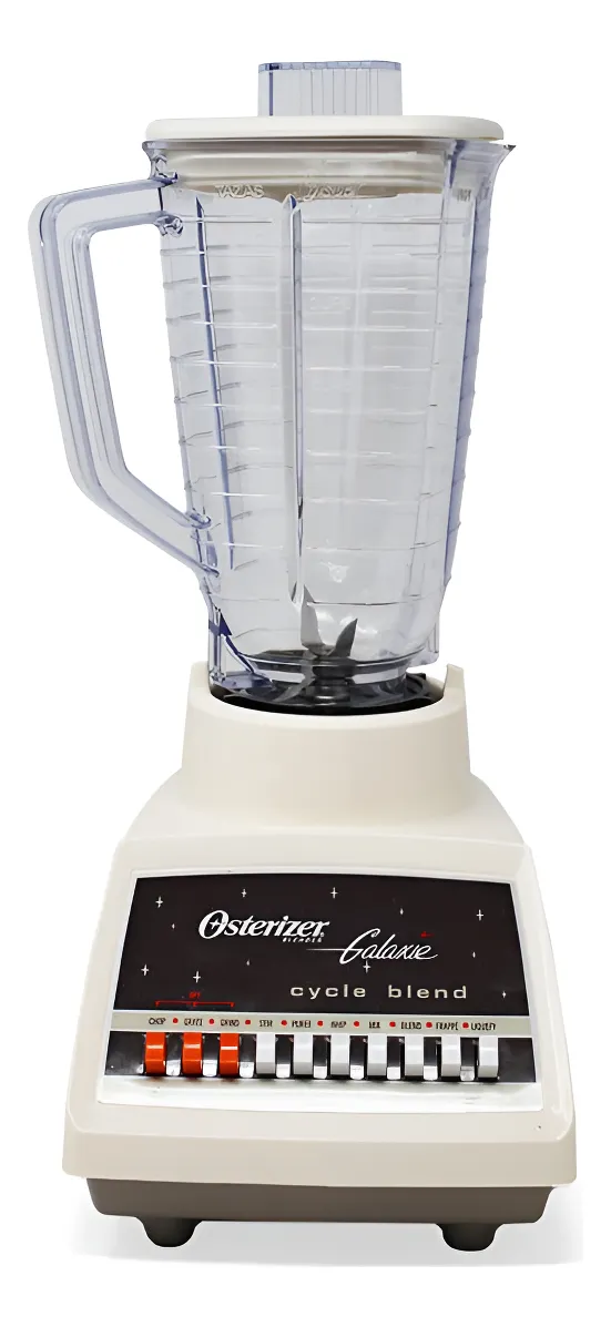 Licuadora Oster Galaxy 10 Vel 1.25 L Vaso Plástico Almendra