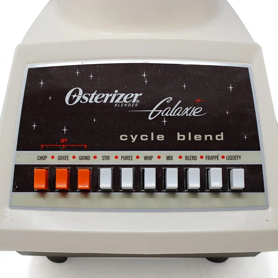 Licuadora Oster Galaxy 10 Vel 1.25 L Vaso Plástico Almendra