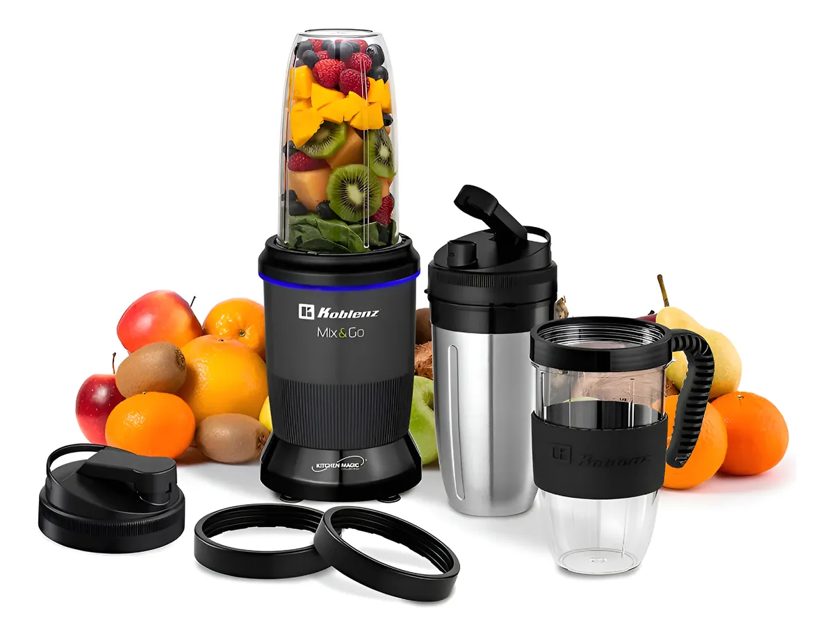 Procesador Licuadora Personal Koblenz Mix&go Bkm-1000 Negro