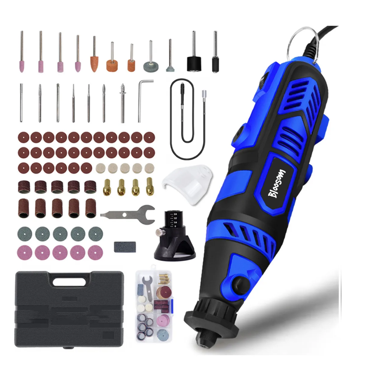 Mini Taladro Mototool De Pulido De Grabado, Azul