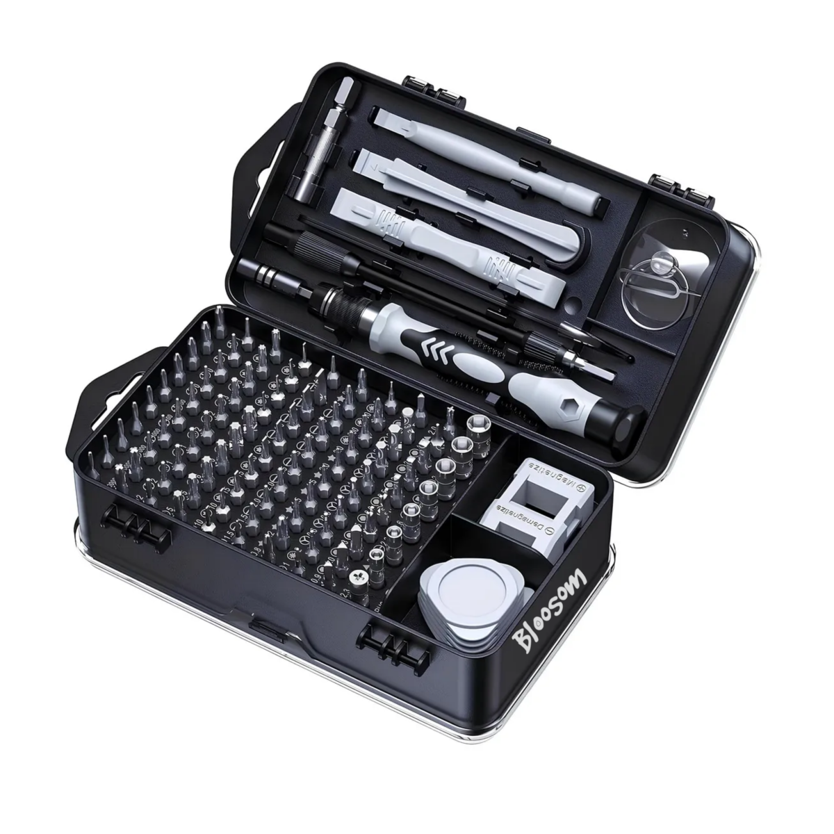 Kit De Desarmadores Y Herramientas De Precisión 115 En 1, Negro