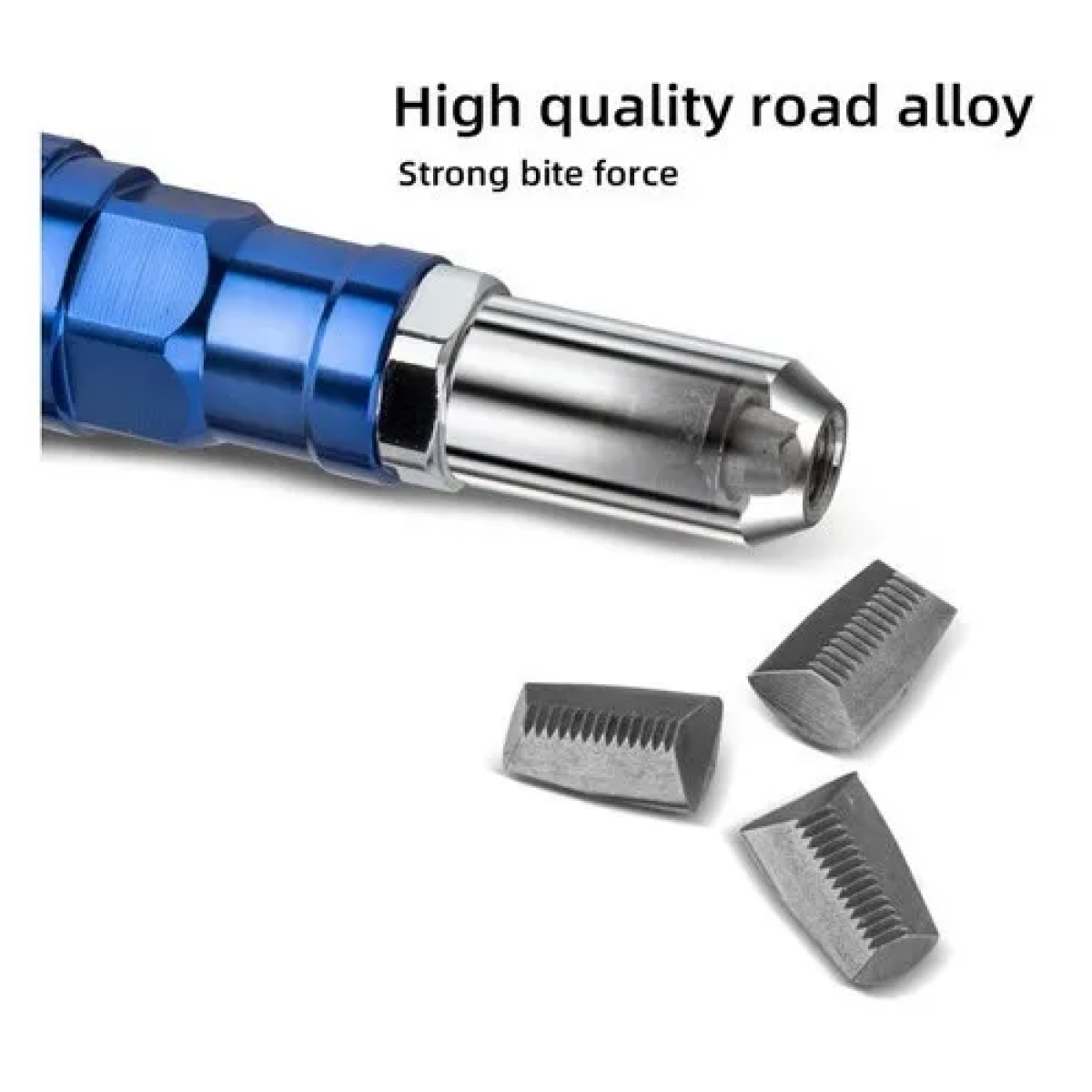 Adaptador Remachadora Taladro Eléctrica 2,4mm-4,8mm Tuerca, Azul