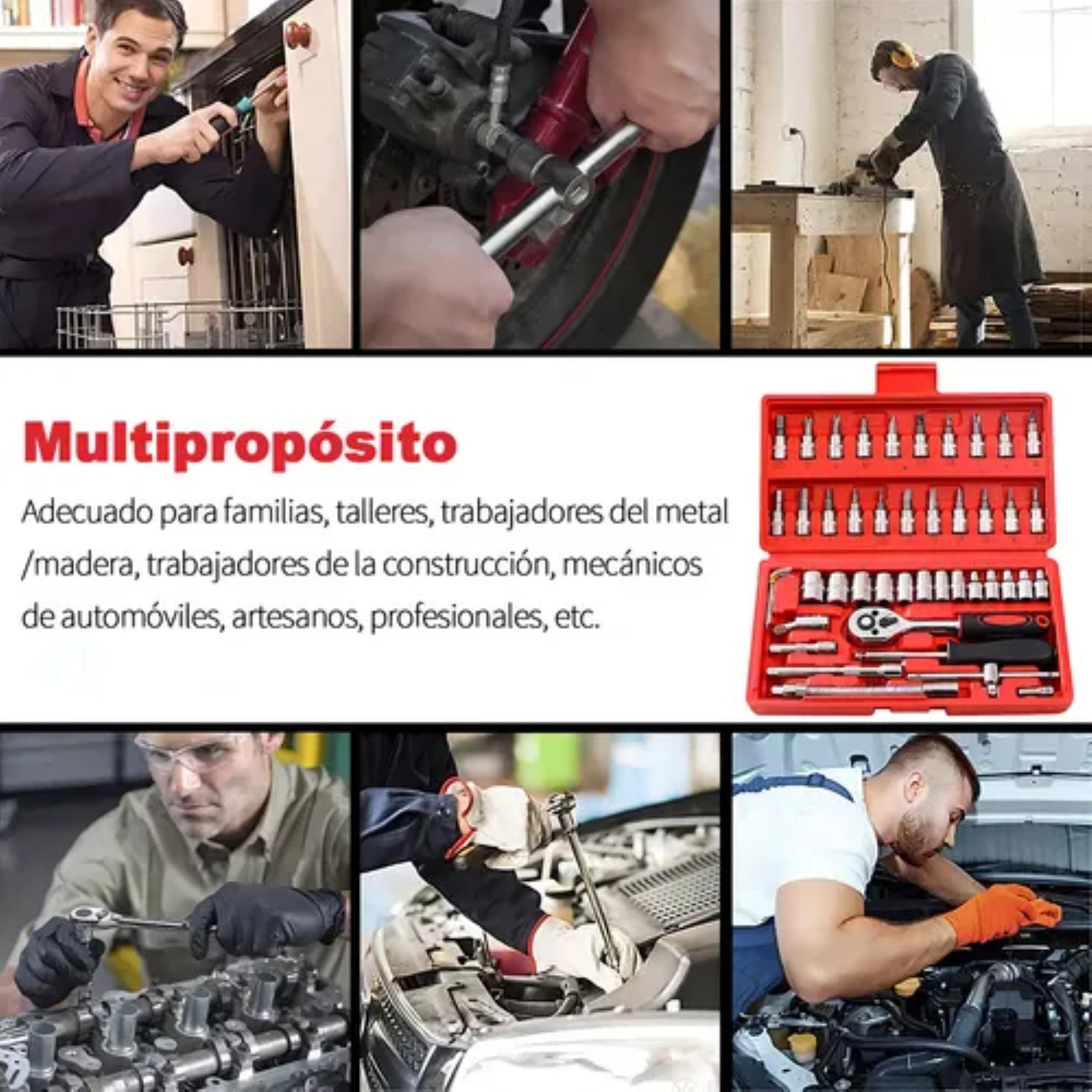 Llave De Impacto Inalambrico Pistola Taladro Impacto Destornillador Electrica Sin Escobillas Gris