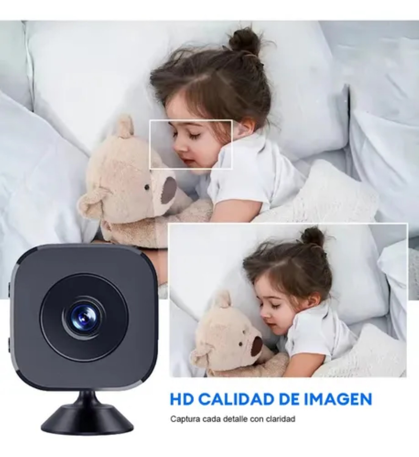Hd Mini Cámara Espía Hd Wifi Cámaras De Seguridad negra