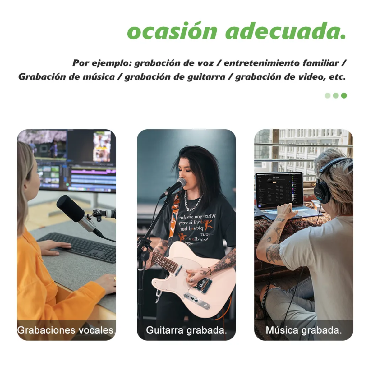 Interfaz De Audio Usb,  Negro