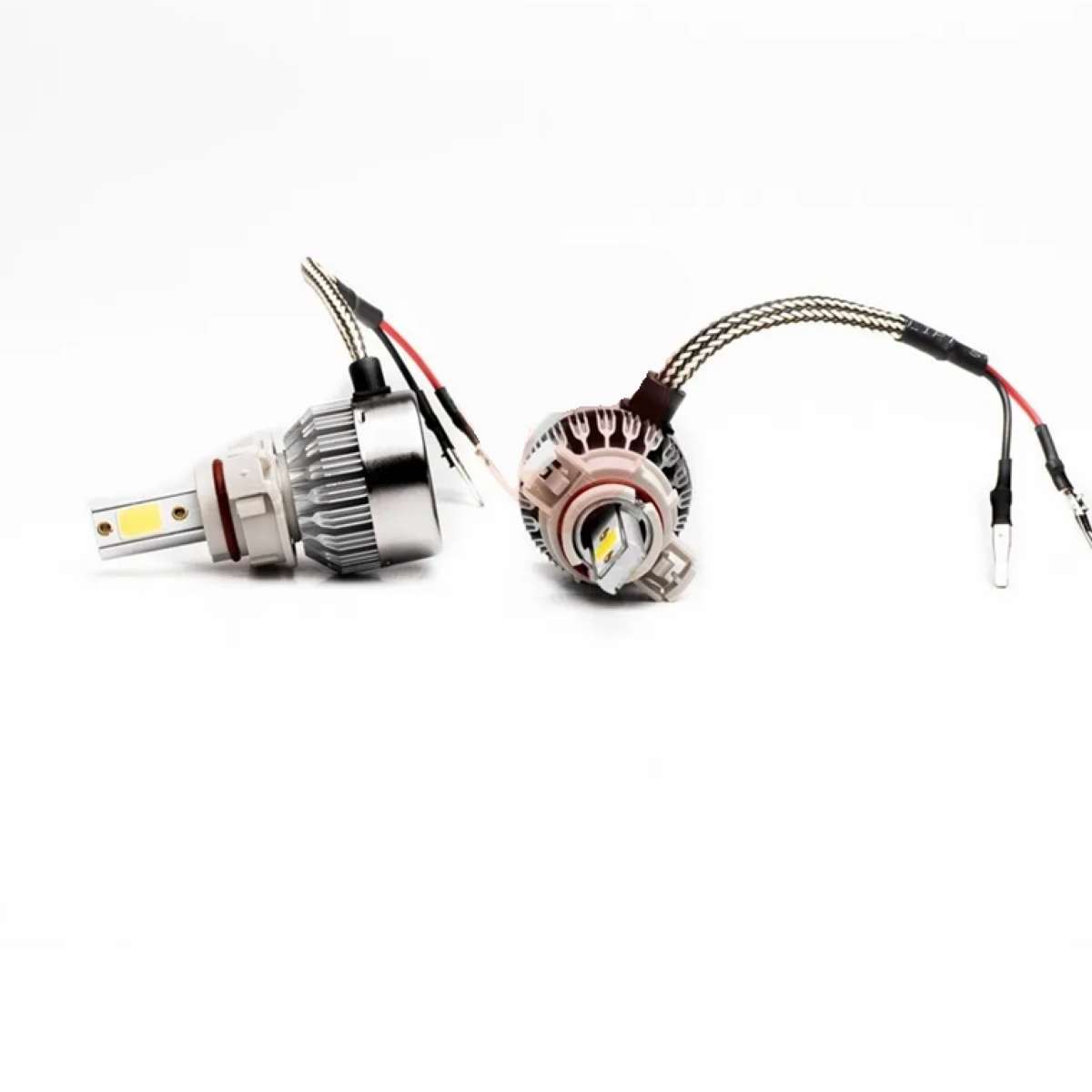 Kit Luces Led C6 Mini Iron Led Conector 5202 H16 X2 Autos Luz Blanco Frio