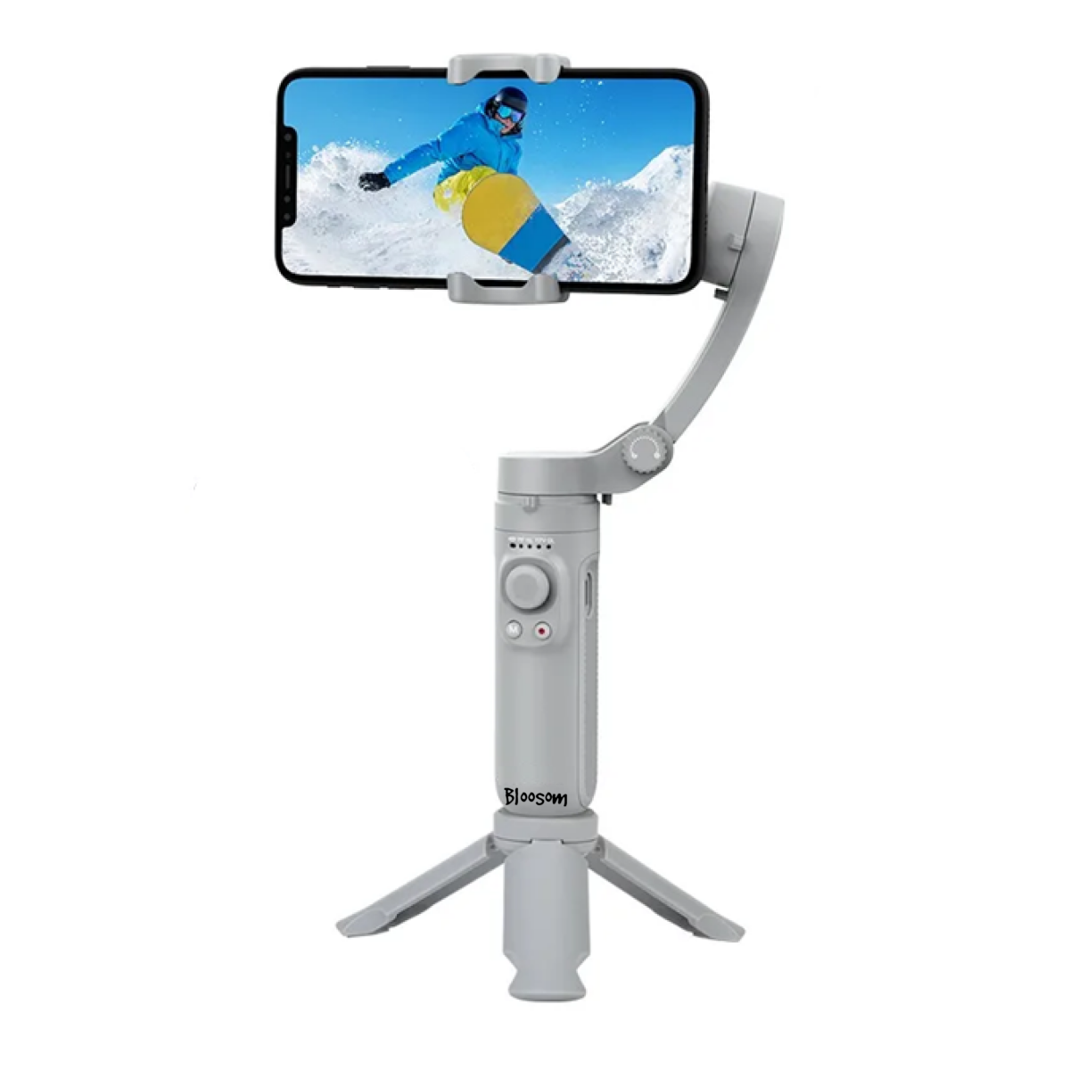 Estabilizador 3 Ejes Plegable Para Celular, Gris