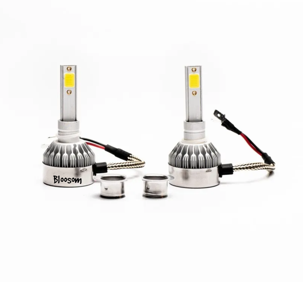 Kit Luces Led C6 Mini Iron Led Conector H7 X2 Autos Luz Blanco Frio