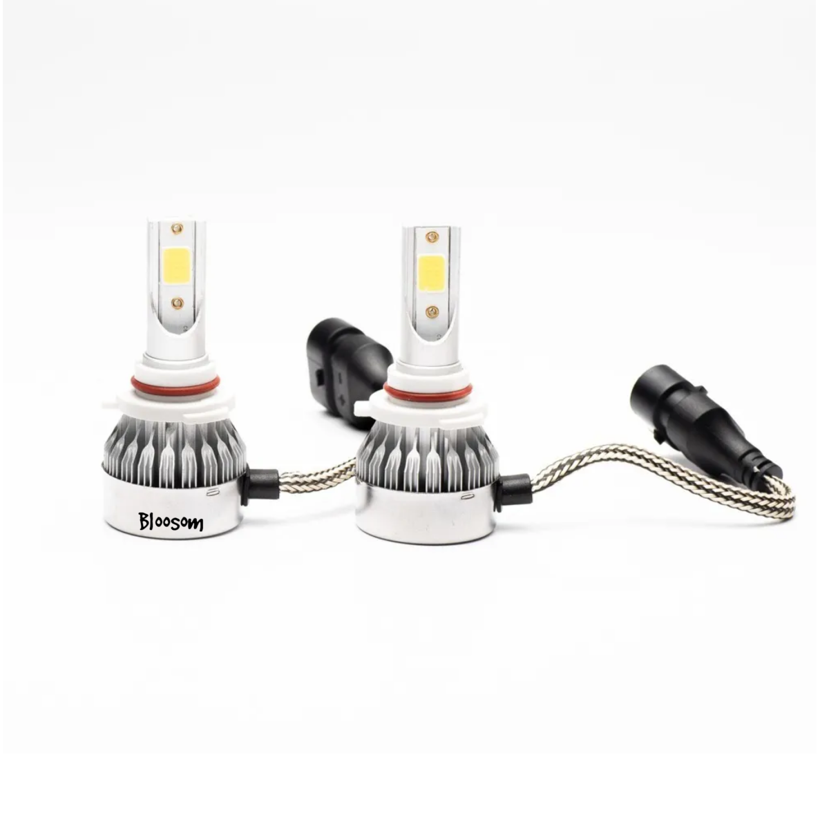 Kit Luces Led C6 Mini Iron Led Conector 9005 X2 Autos Luz Blanco Frio