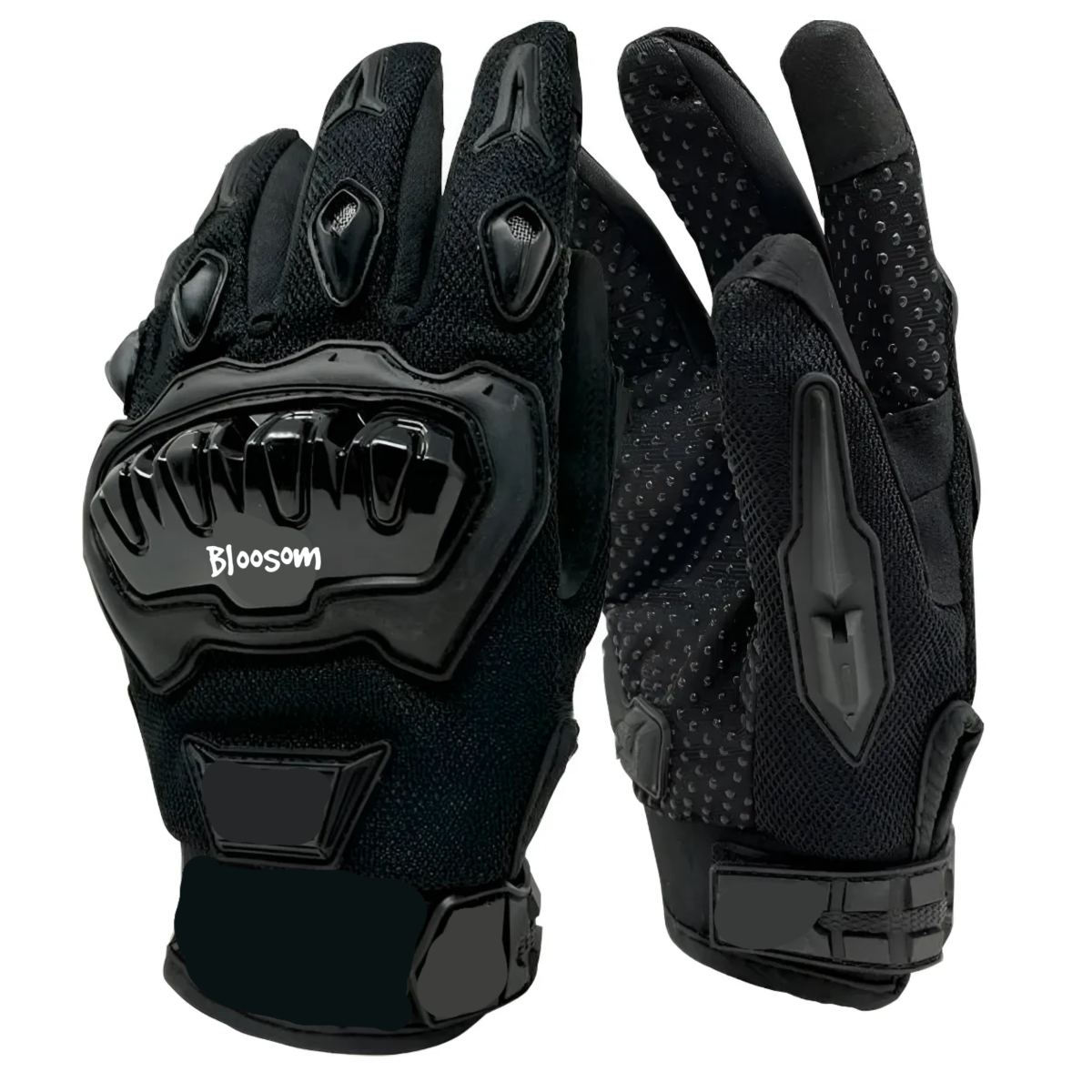 Guantes Tact Motociclista Touch Screen  M, Negro