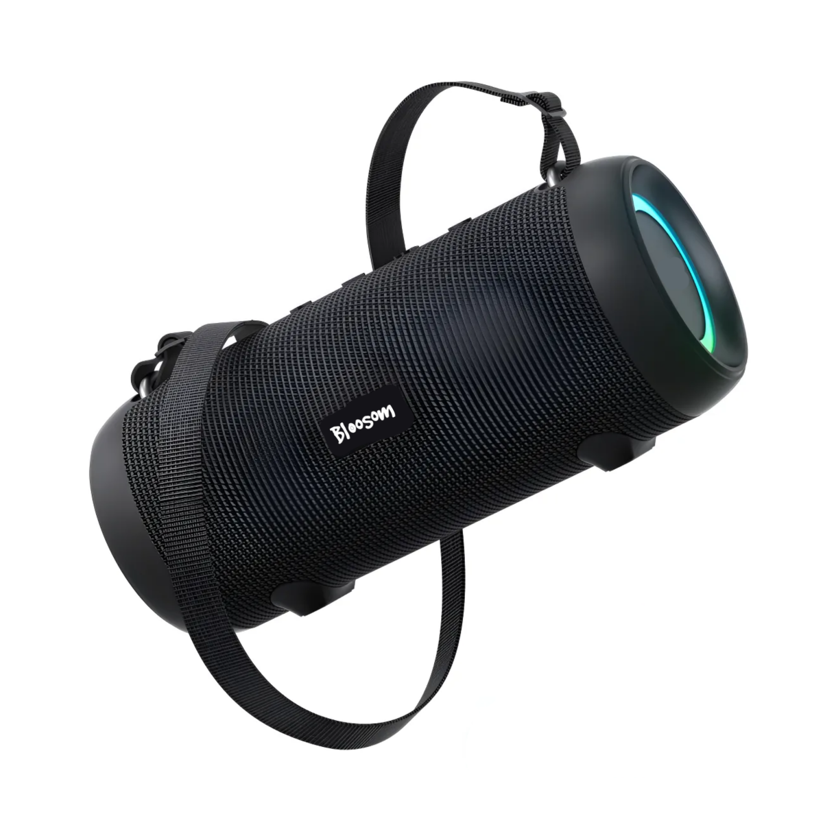 Bocina  Portátil Recargable Estéreo Con Bluetooth Negro