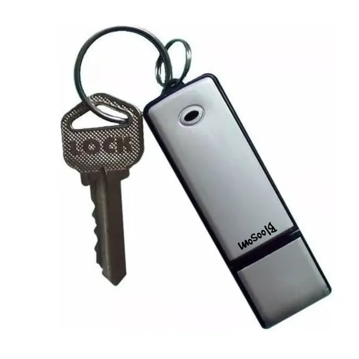Grabadora De Voz Mini Micrófono Espía Con Usb 8gb,Plata