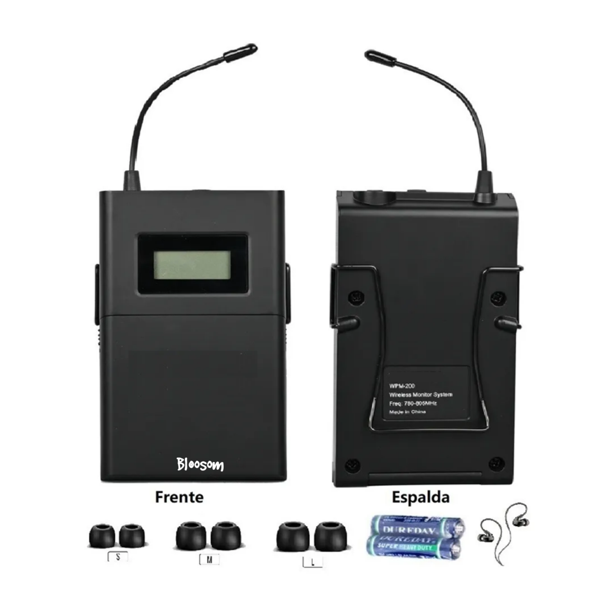 Receptor Del Sistema Transmisión Audio, Negro