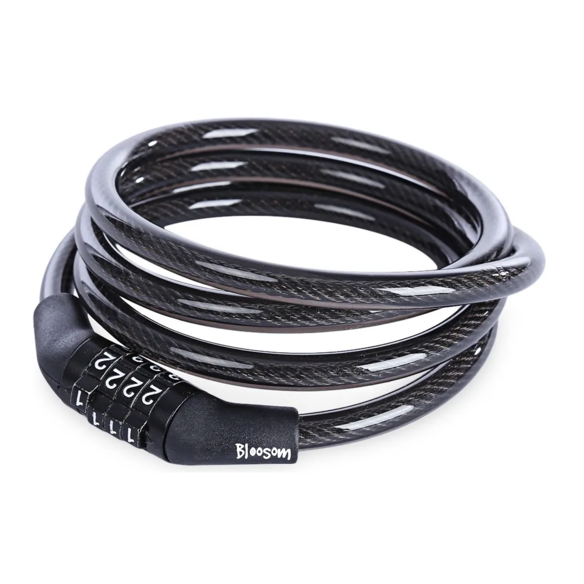 Candado Cadena Reforzado Alta Seguridad Para Bici O Moto, Negro