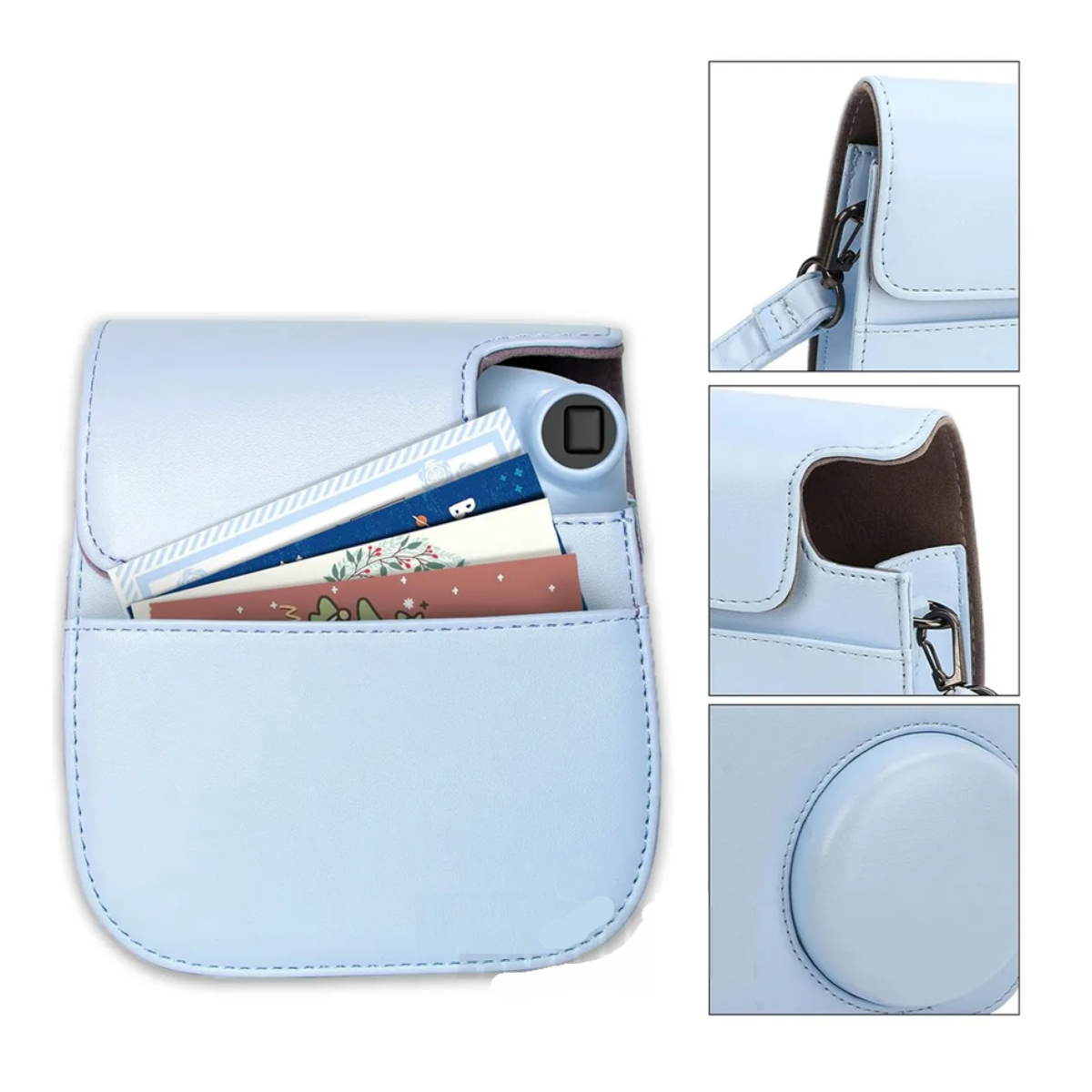 Kit De Accesorios Para Cámara Instax Mini 11,  Incluye Funda Azul