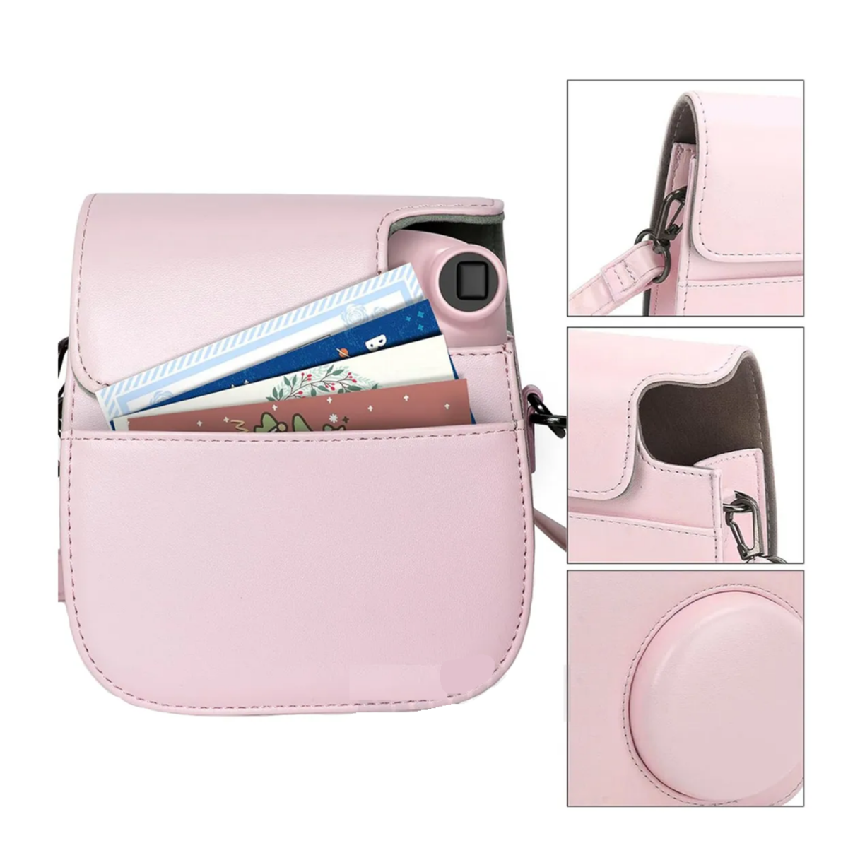 Kit De Accesorios Para Cámara Instax Mini 11, Incluye Funda Rosa