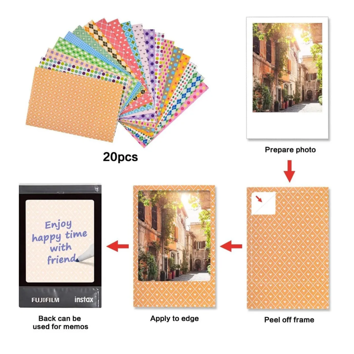 Kit De Accesorios Para Cámara Instax Mini 11,  Incluye Funda Azul