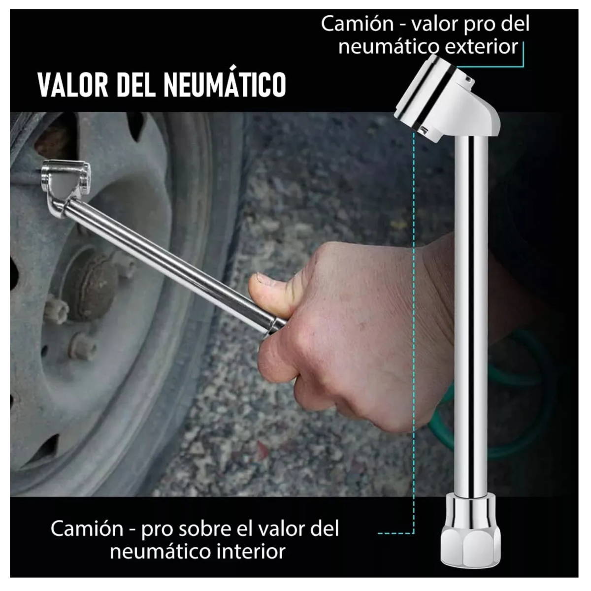 Kit Accesorios Aire Para Compresor Con Manguera 20 Piezas, Multicolor