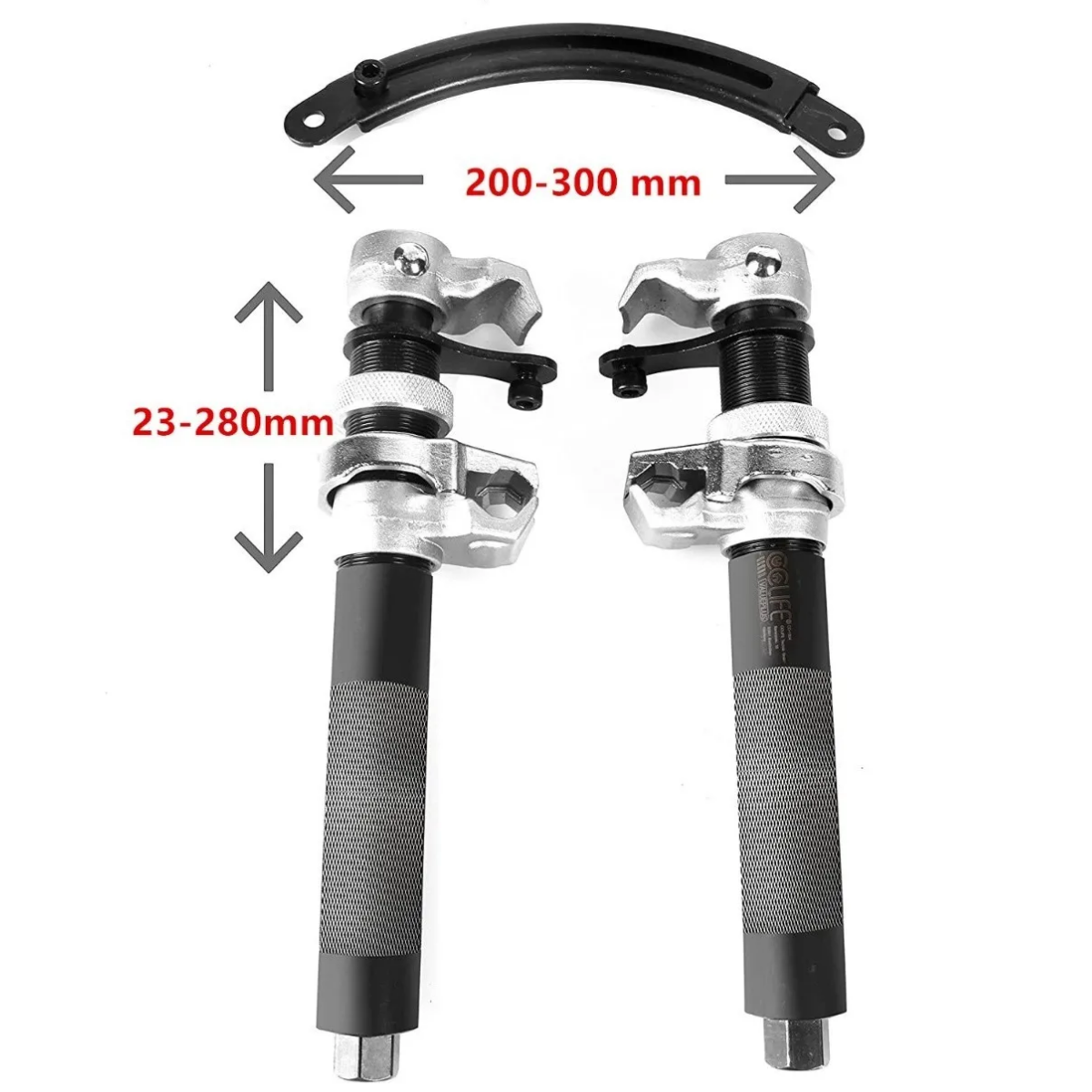 Opresor Compresor D Resorte Suspensión Amortiguador 23-280mm, Estuche naranja