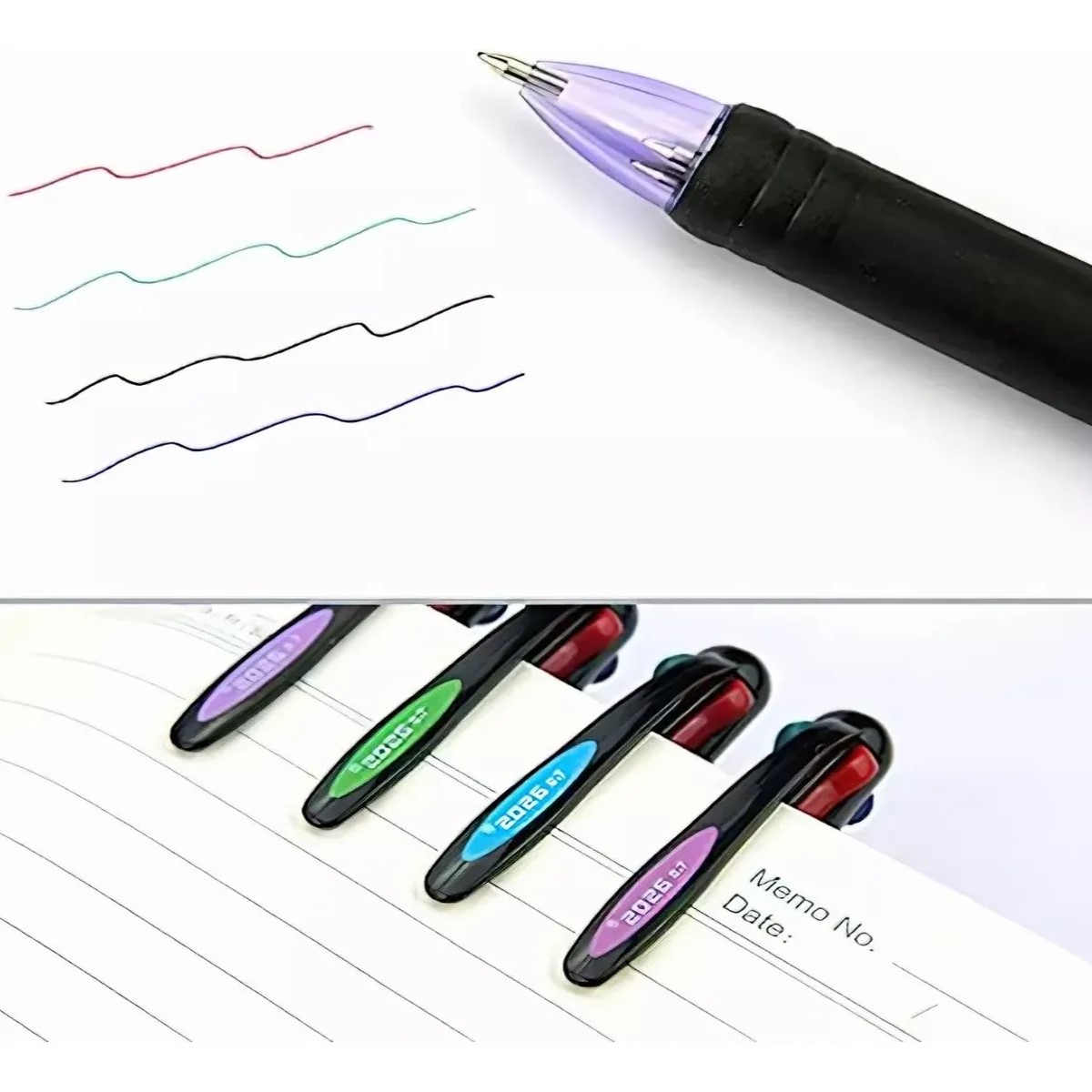 Bolígrafos De Colores Fiorella Pastel - 6 Uds Fiorella