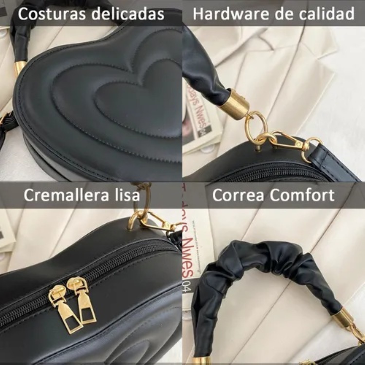 CORIOS Bolso De Mano De Noche Con Borla En Forma De