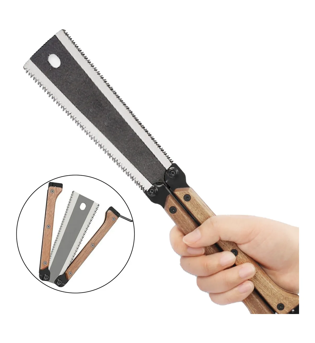 Serrucho Japonés Portatil 30 Cm Doble Cierra Belug