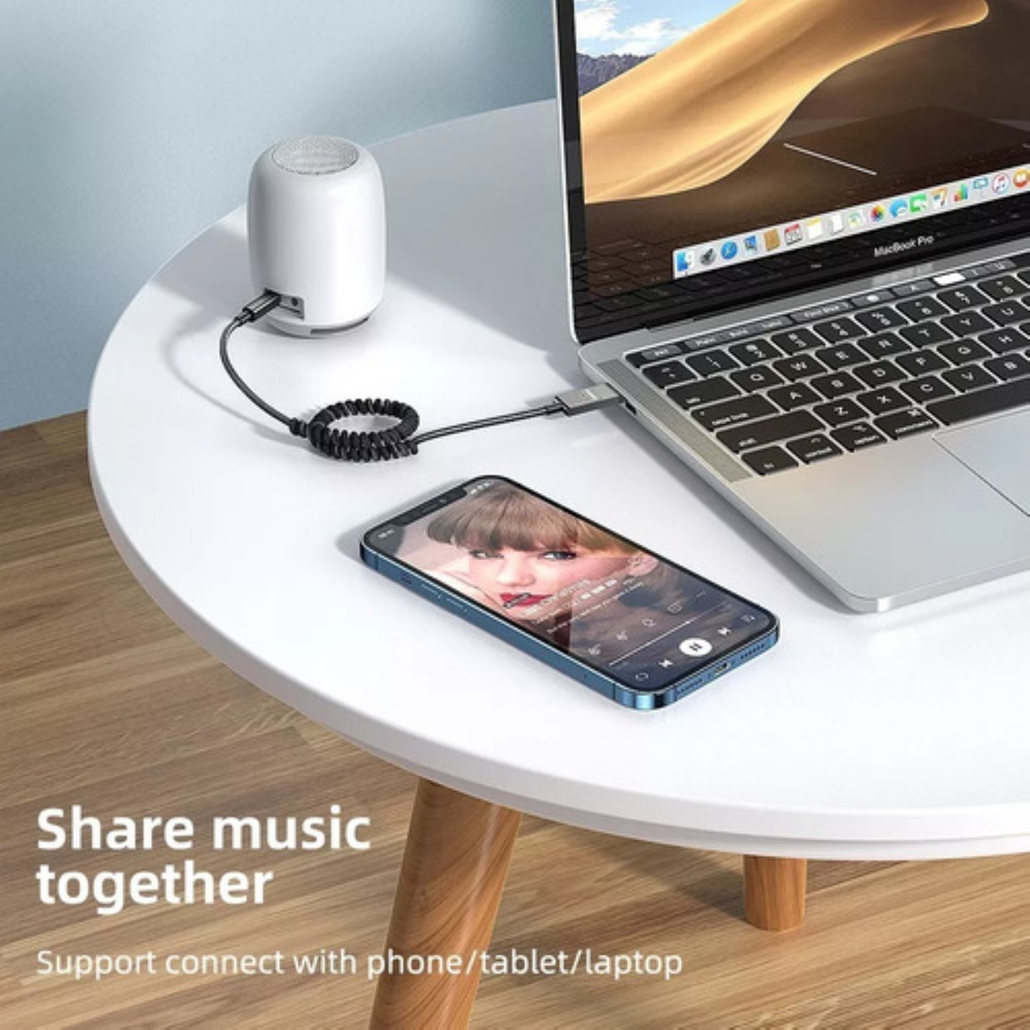 Receptor Bluetooth Usb Para Auto Con Toma Aux De 3.5mm Gris con Negro 