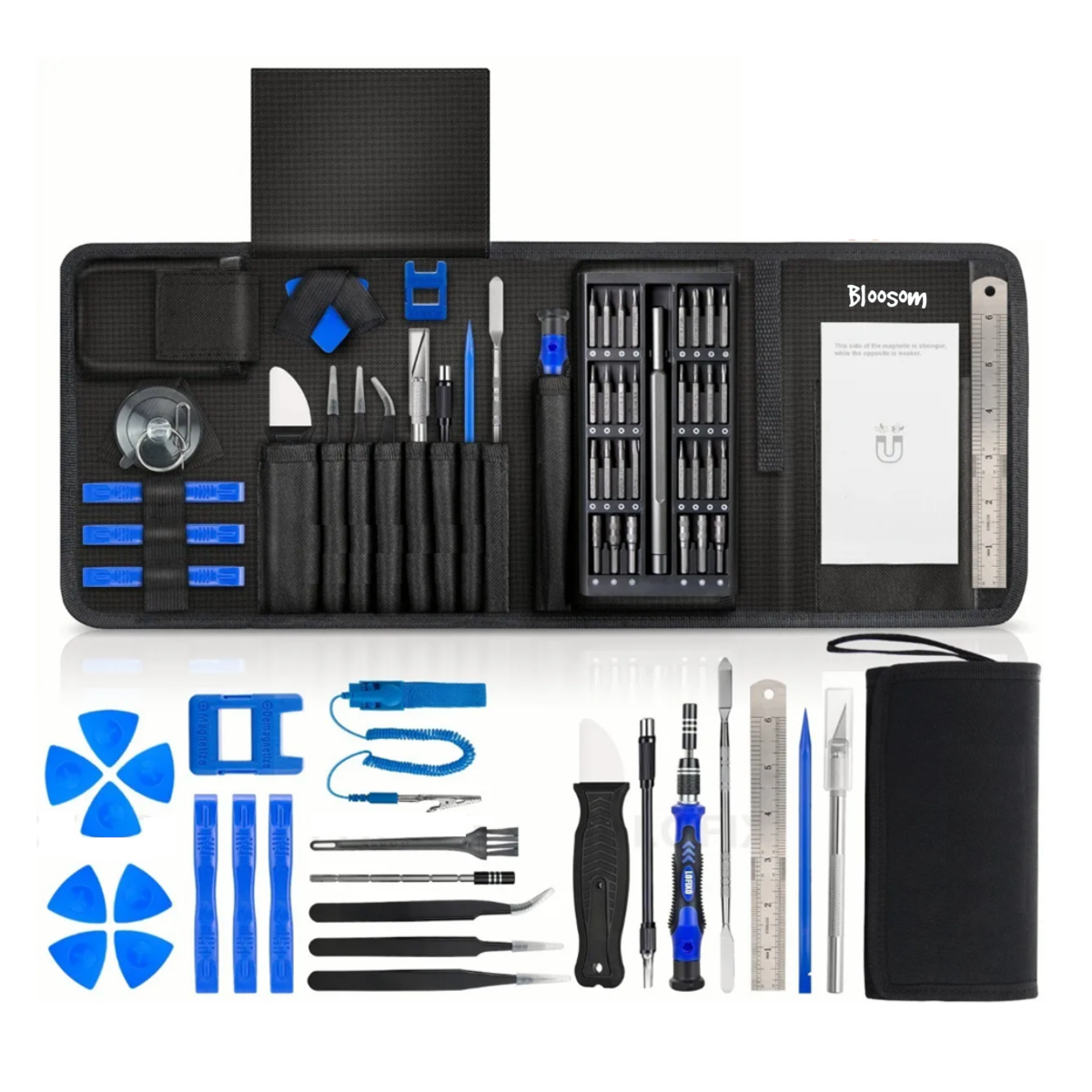 Kit De Herramientas Desarmadores Precisión, negro