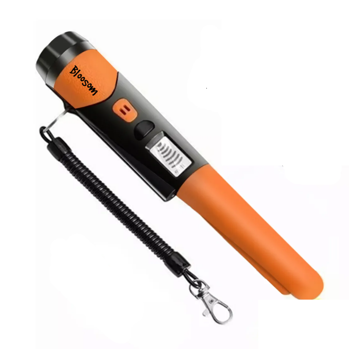 Detector De Metal Portátil Con Pantalla Lcd Buscador Tesoro, Naranja