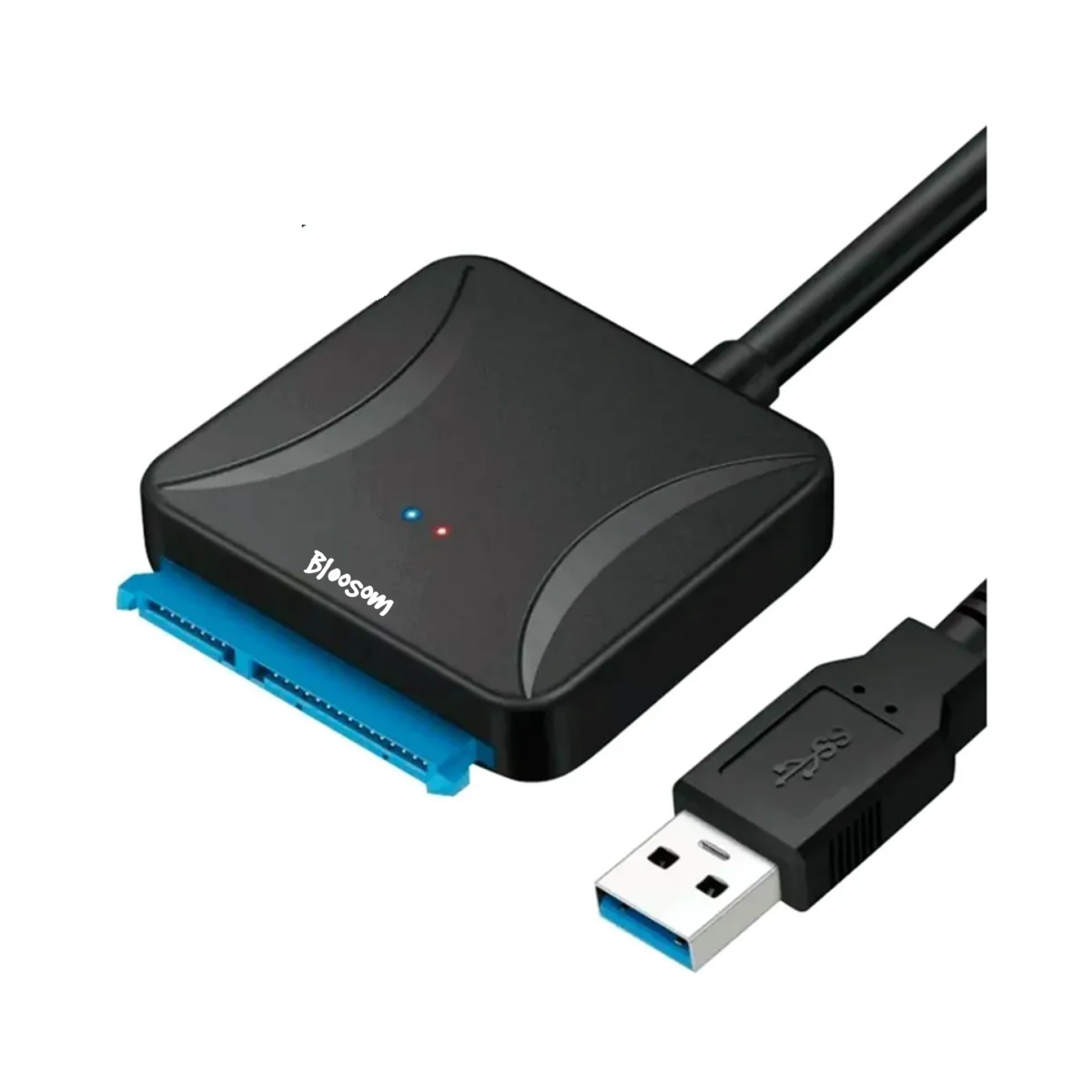 Cable Adaptador Usb 3.0 A Sata Para Disco Duro 2.5 /3.5, Negro